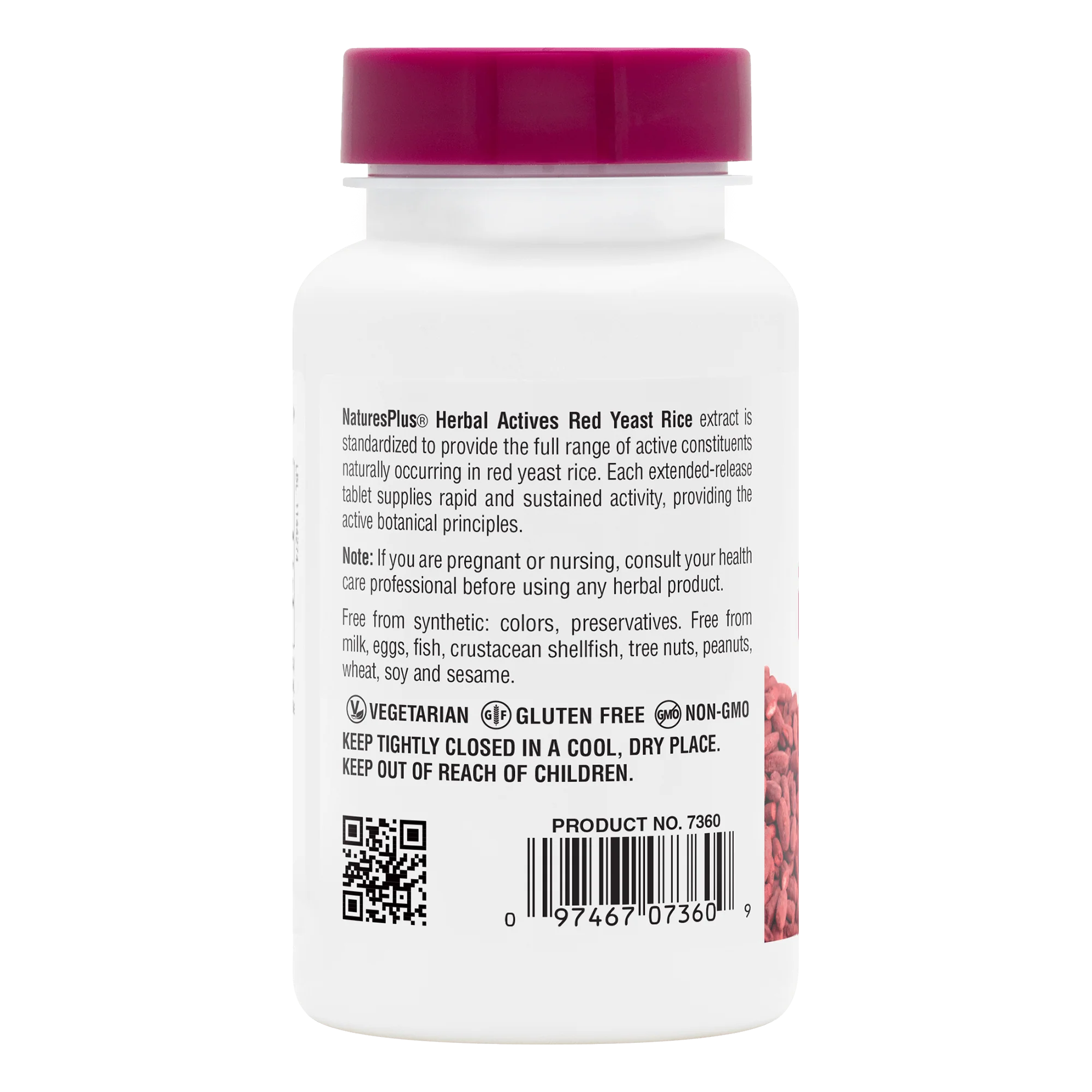 Herbal Actives Red Yeast Rice Extended Release Tablets - Image 8