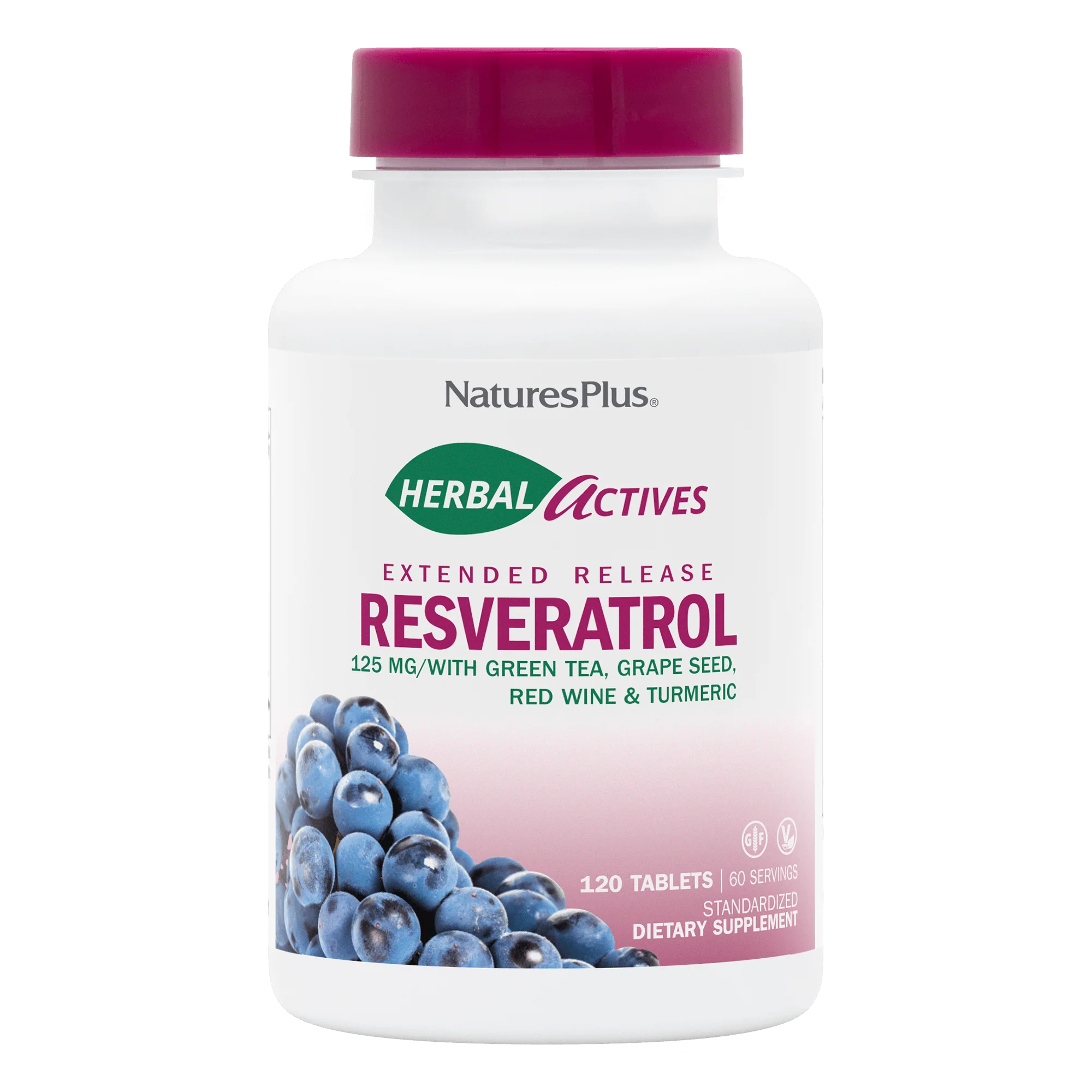 Herbal Actives Resveratrol Extended Release Tablets - Image 4