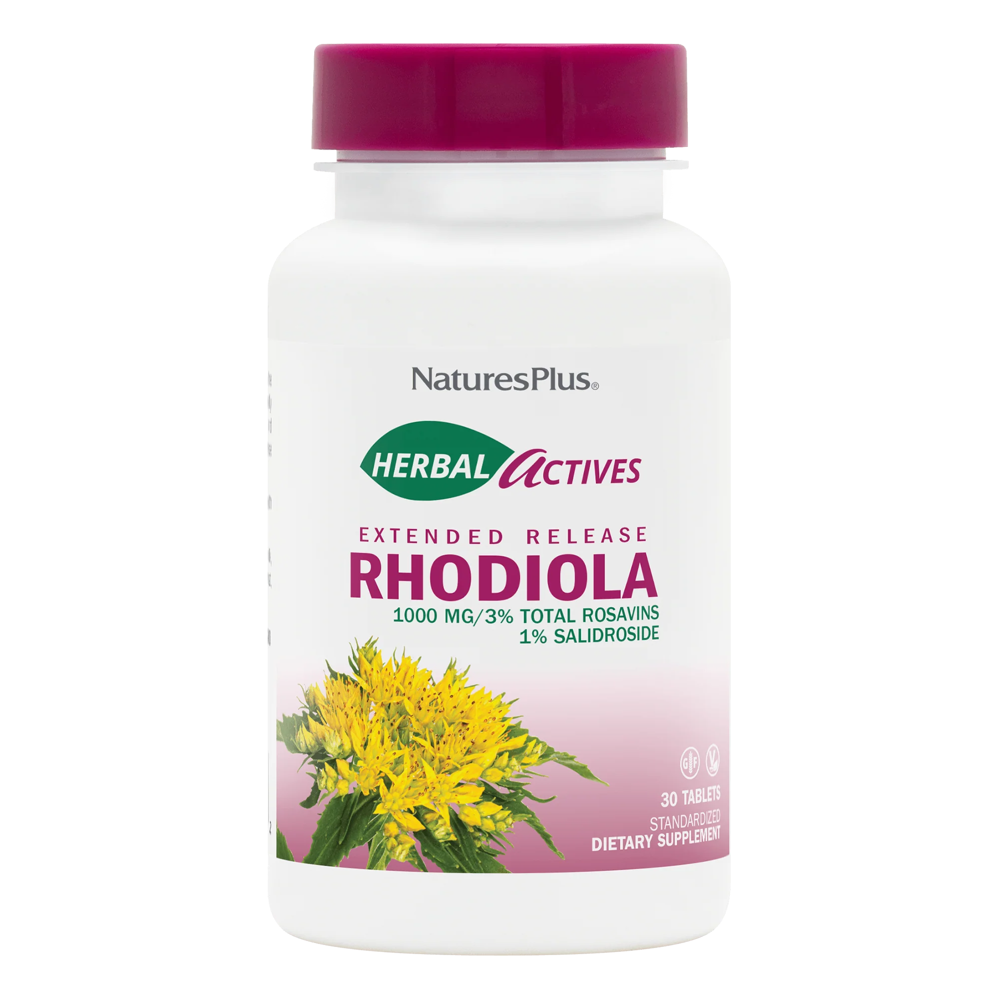 Herbal Actives Rhodiola Extended Release Tablets