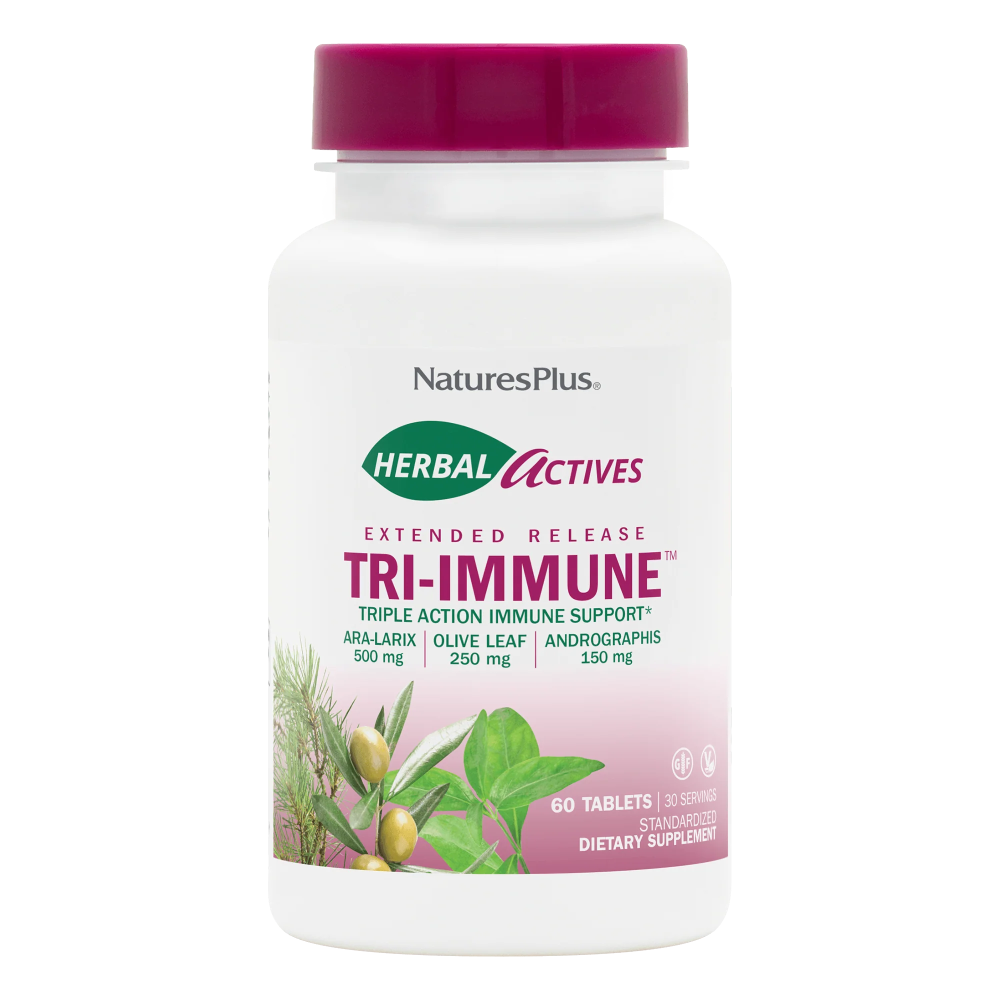 Herbal Actives Tri-Immune™ Extended Release Tablets