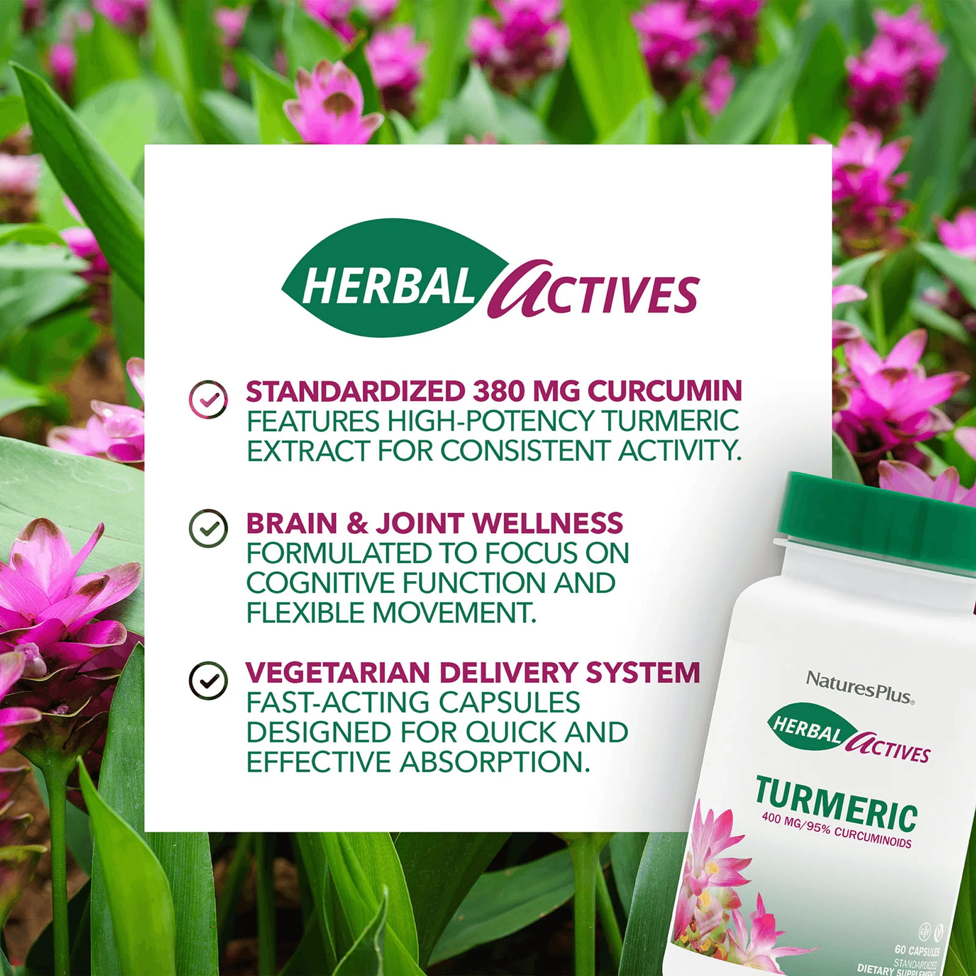 Herbal Actives Turmeric Capsules - Image 4