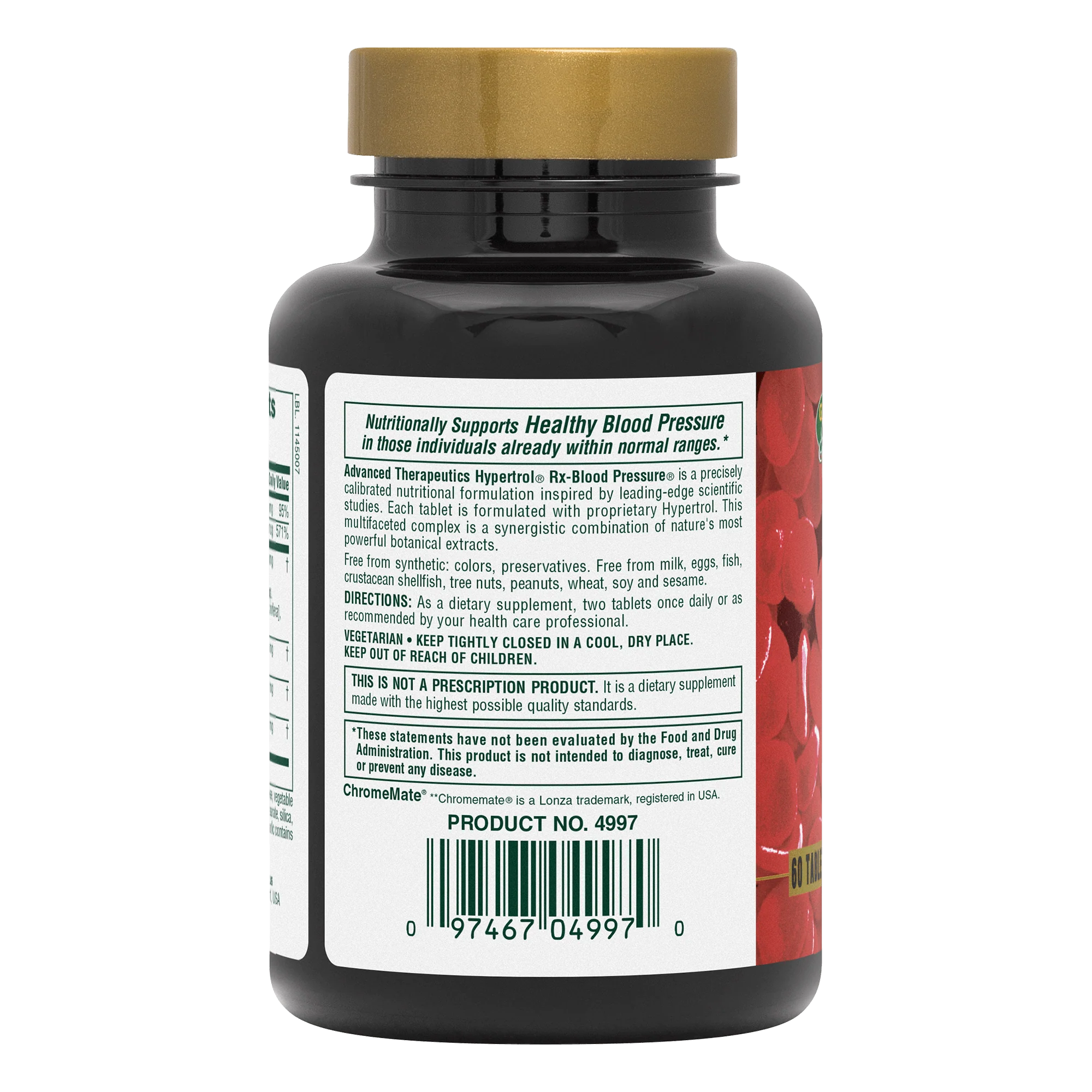 Hypertrol® Rx-Blood Pressure® Tablets - Image 3