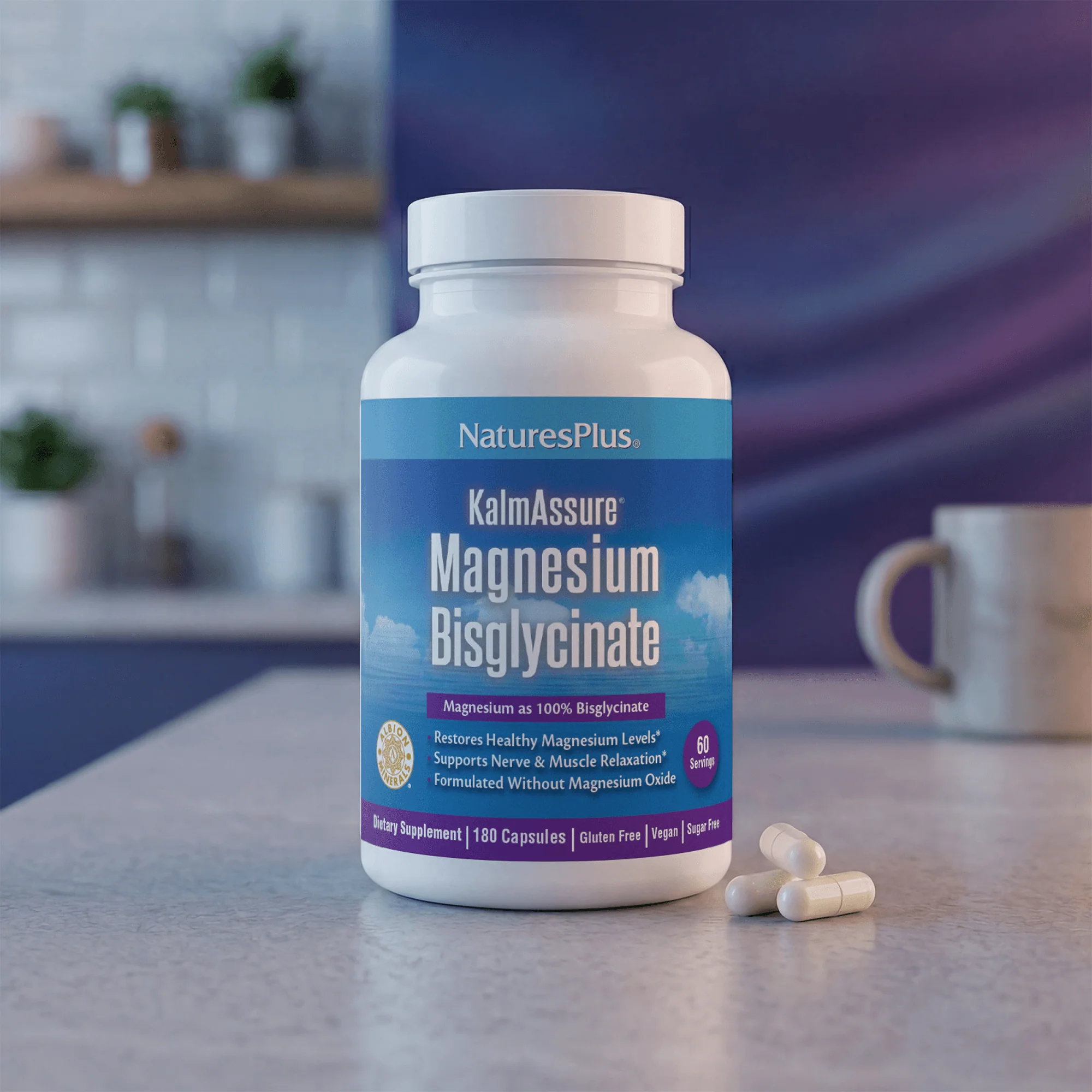 KalmAssure® Magnesium Bisglycinate Capsules - Image 10