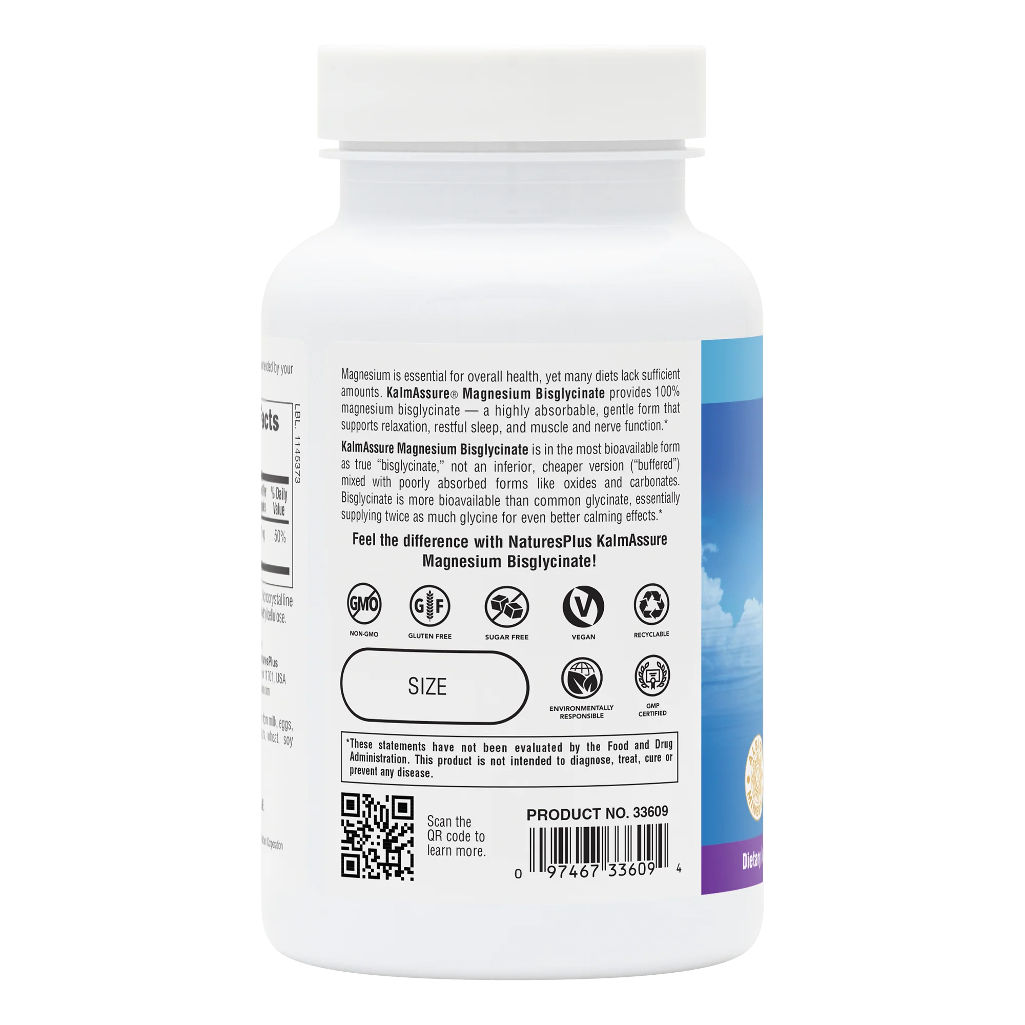 KalmAssure® Magnesium Bisglycinate Capsules - Image 3
