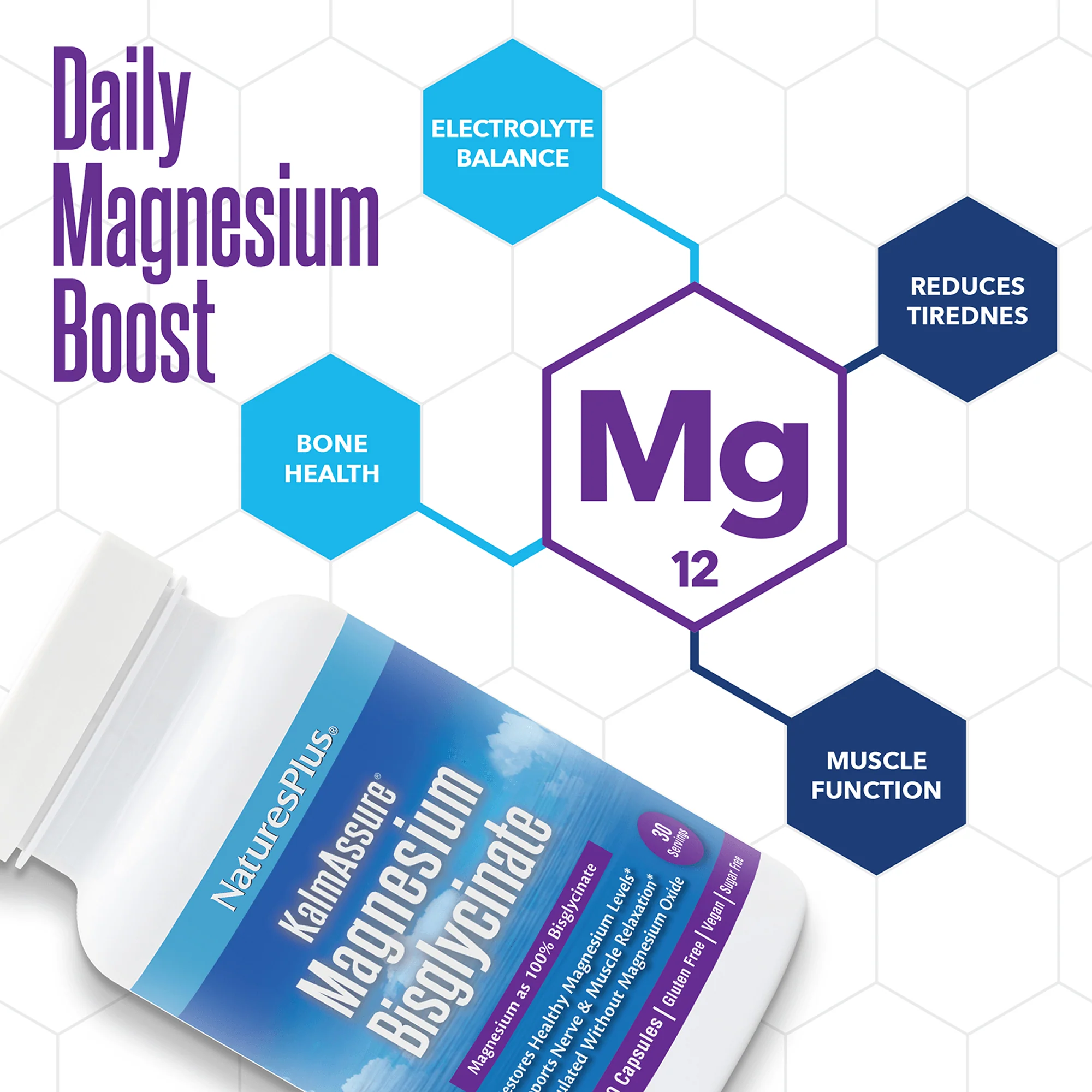 KalmAssure® Magnesium Bisglycinate Capsules - Image 4