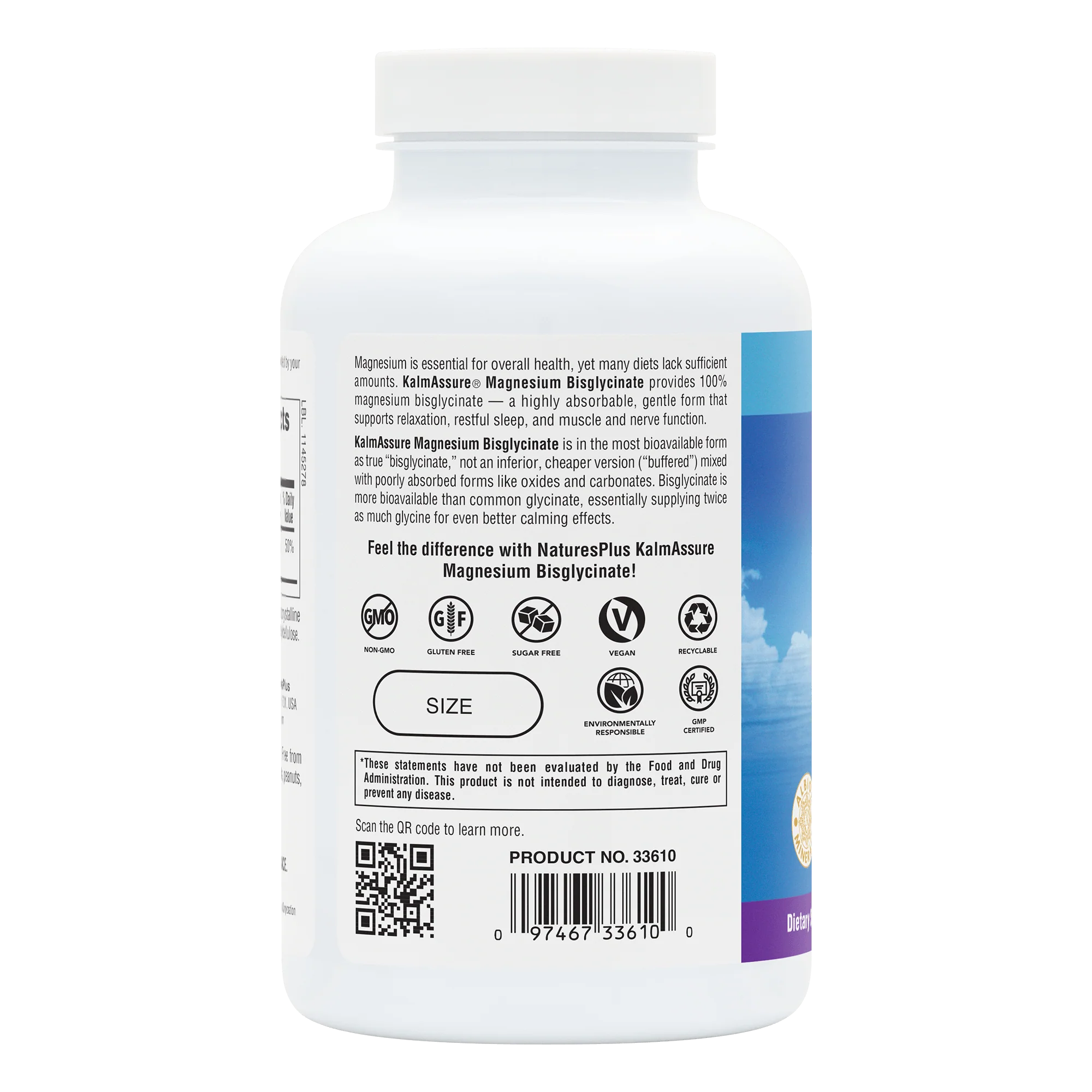 KalmAssure® Magnesium Bisglycinate Capsules - Image 8