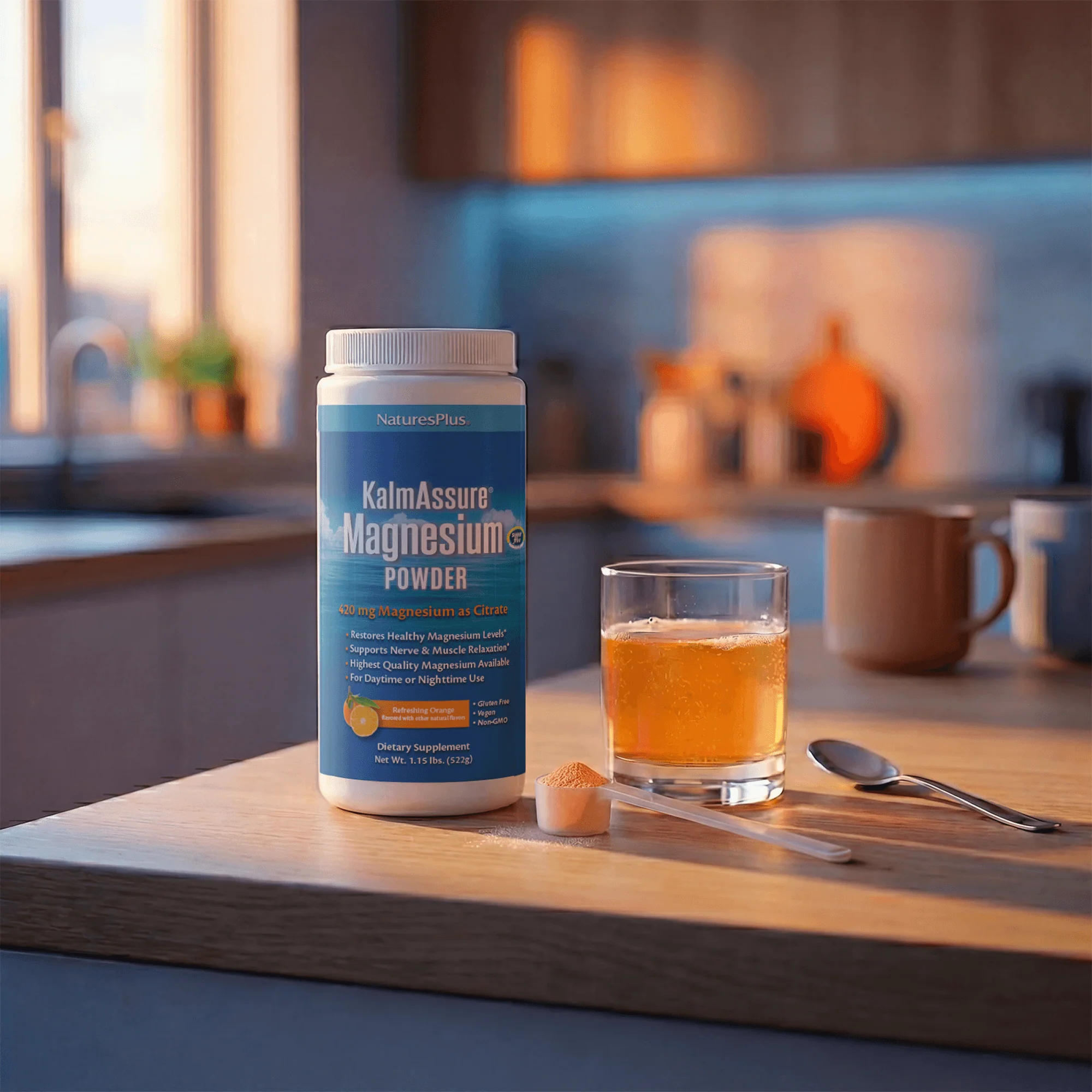 KalmAssure® Magnesium Powder - Orange - Image 5