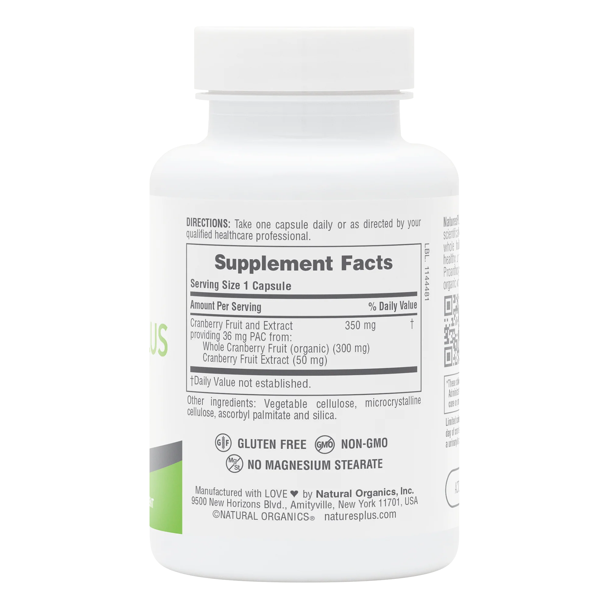 NaturesPlus PRO Cranberry Plus - Image 2