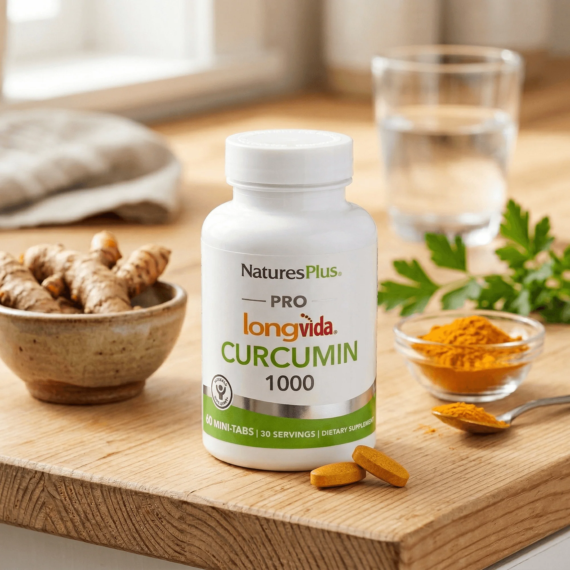 NaturesPlus PRO Curcumin Longvida® 1000 MG Mini-Tabs - Image 5