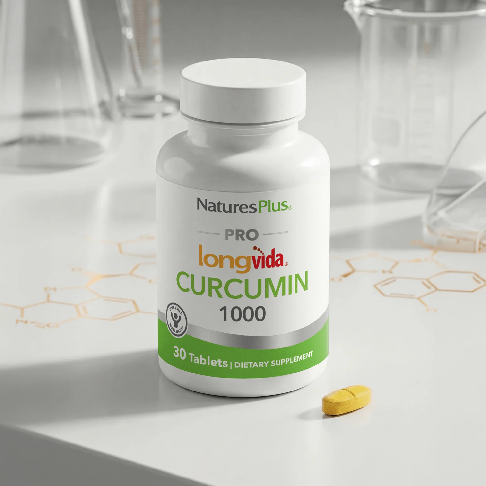 NaturesPlus PRO Curcumin Longvida® 1000 MG Tablets - Image 5