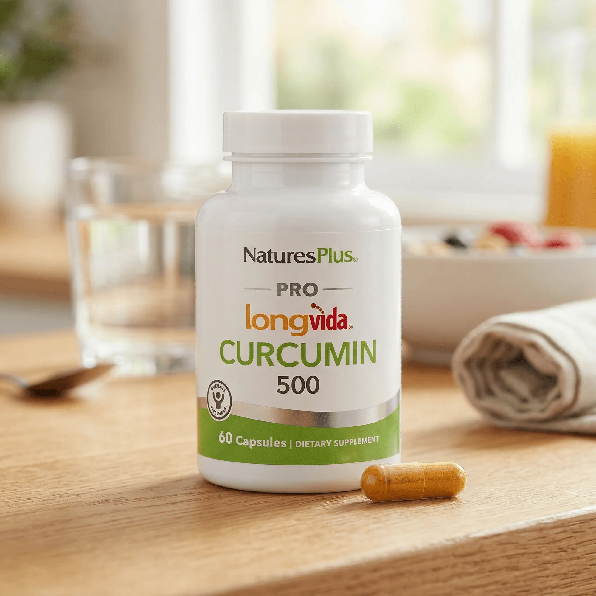 NaturesPlus PRO Curcumin Longvida® 500 MG Capsules - Image 5