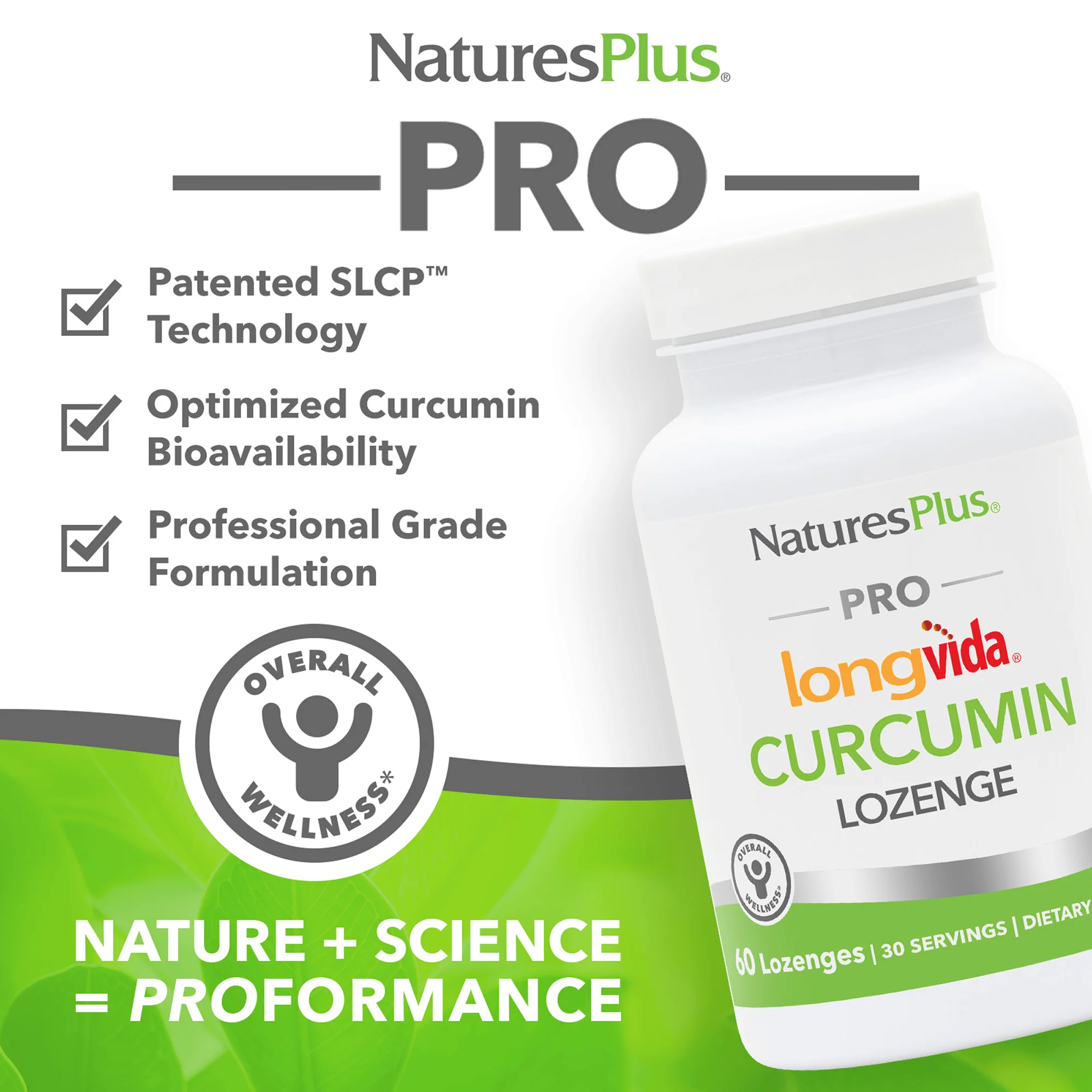 NaturesPlus PRO Curcumin Longvida® 500 MG Lozenges - Image 4