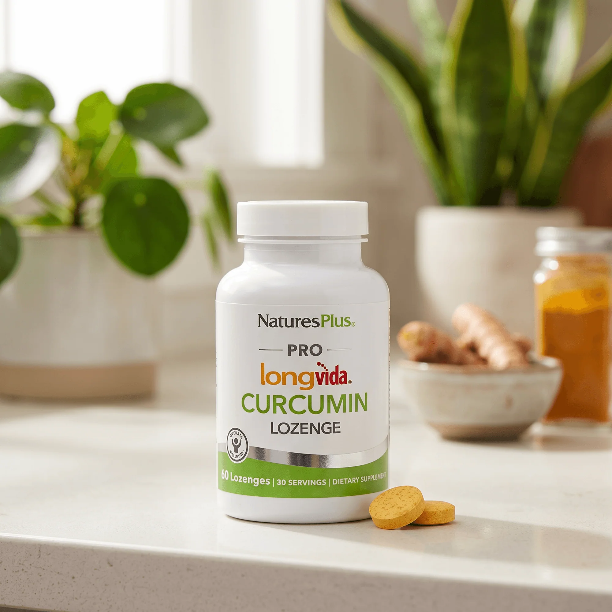 NaturesPlus PRO Curcumin Longvida® 500 MG Lozenges - Image 5