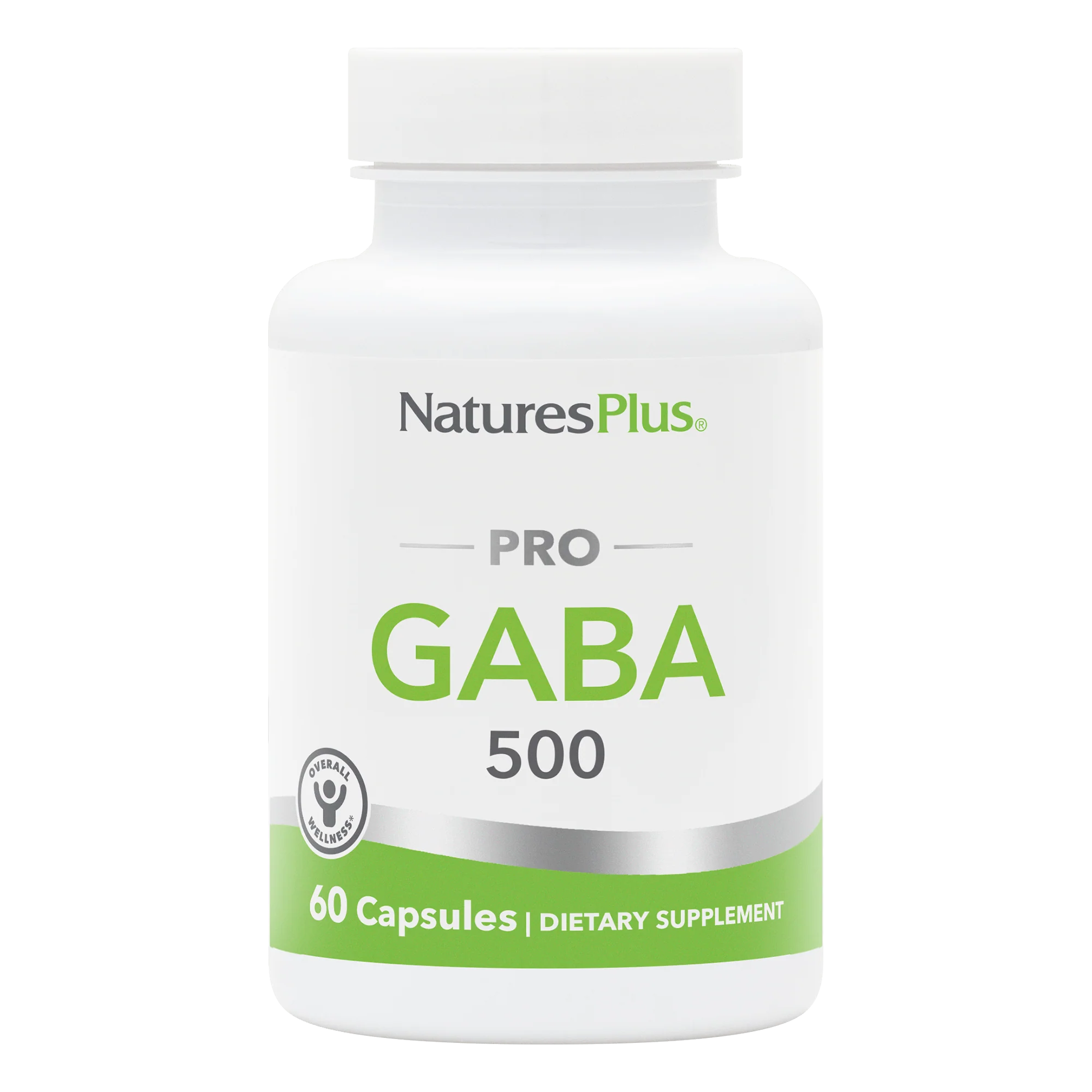 NaturesPlus PRO GABA 500 mg Capsule