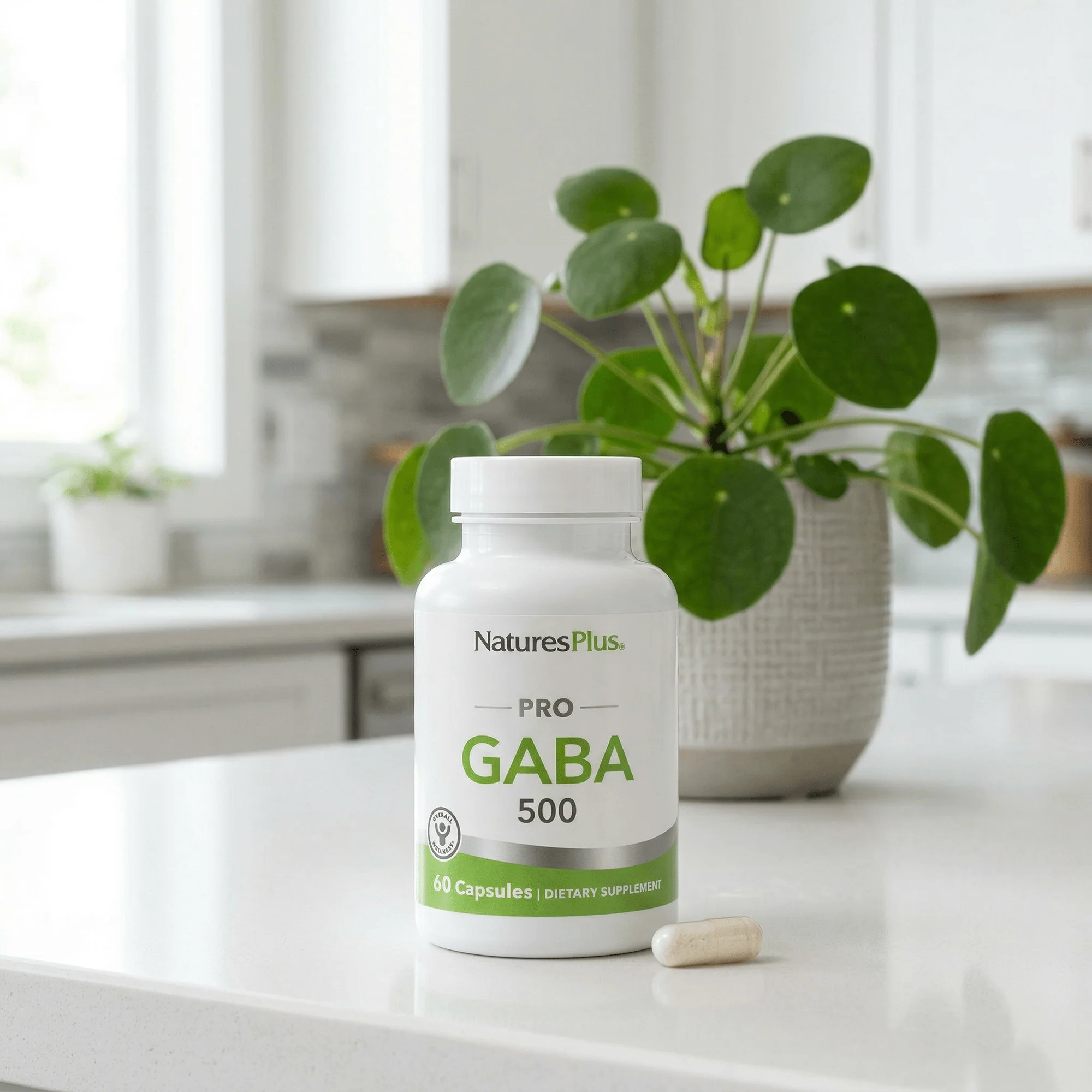 NaturesPlus PRO GABA 500 mg Capsule - Image 5