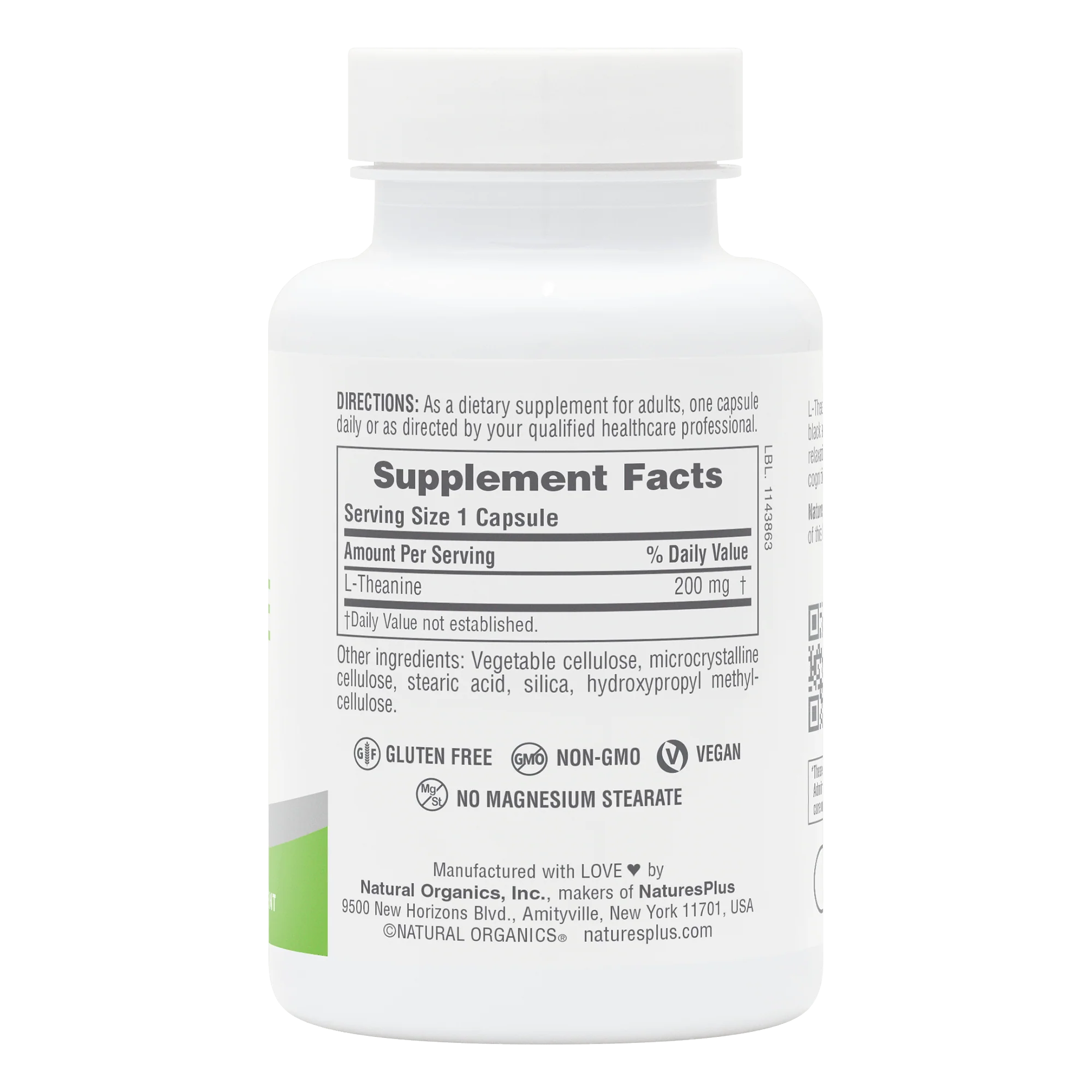 NaturesPlus PRO L-Theanine - Image 2