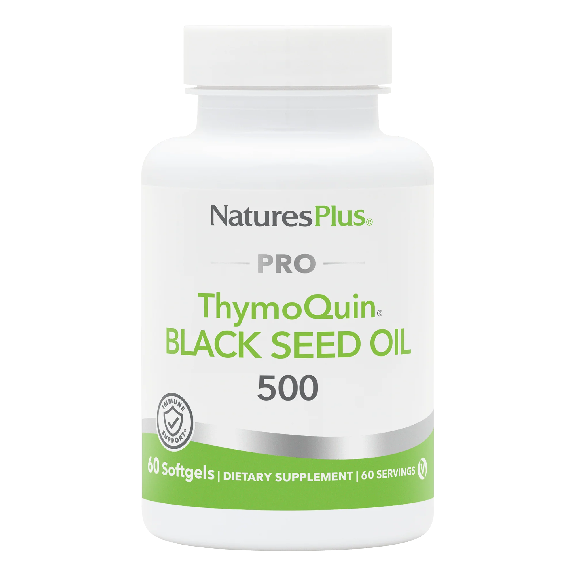 NaturesPlus PRO ThymoQuin® Black Seed Oil 500 MG Softgels