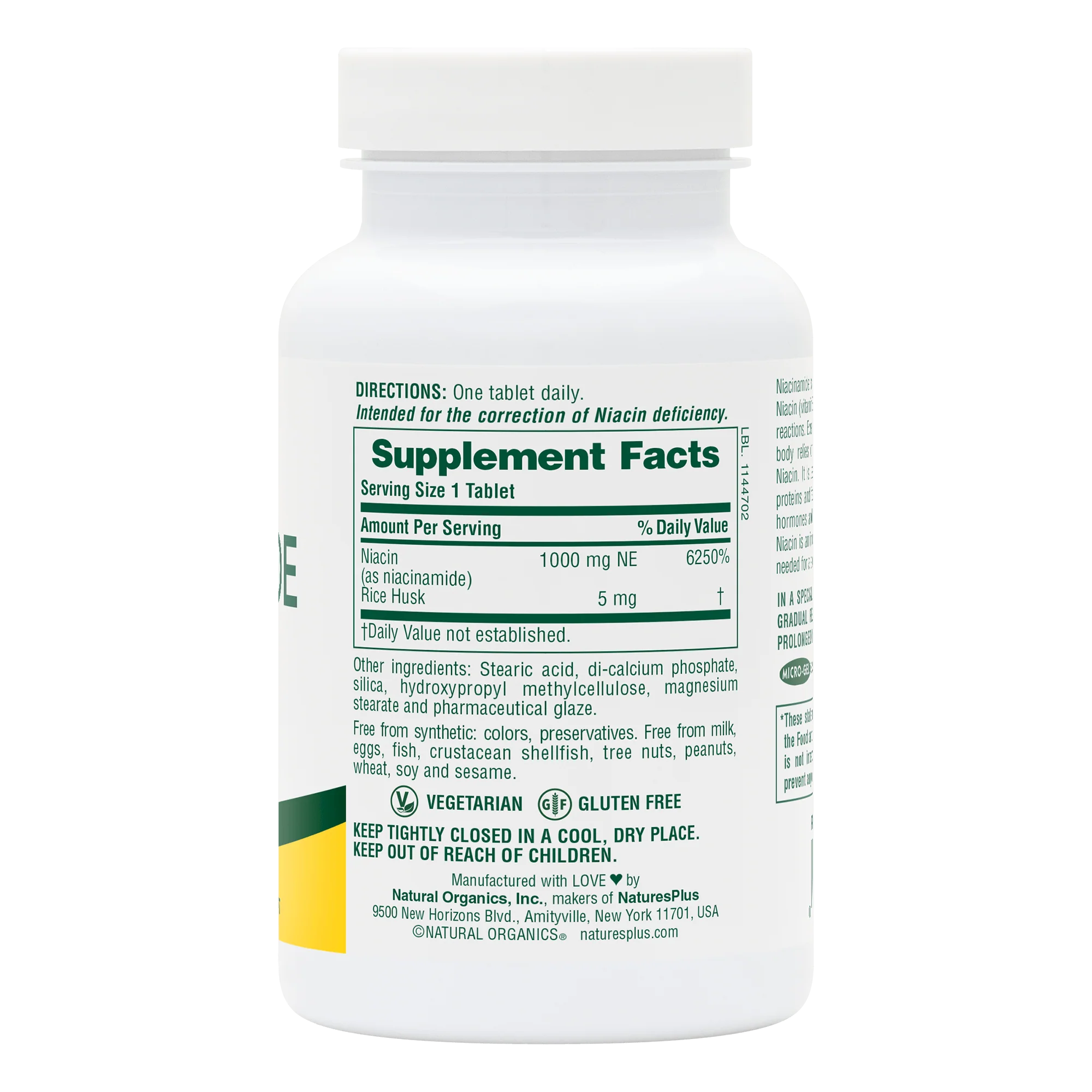 Niacinamide 1000 mg Sustained Release Tablets - Image 2