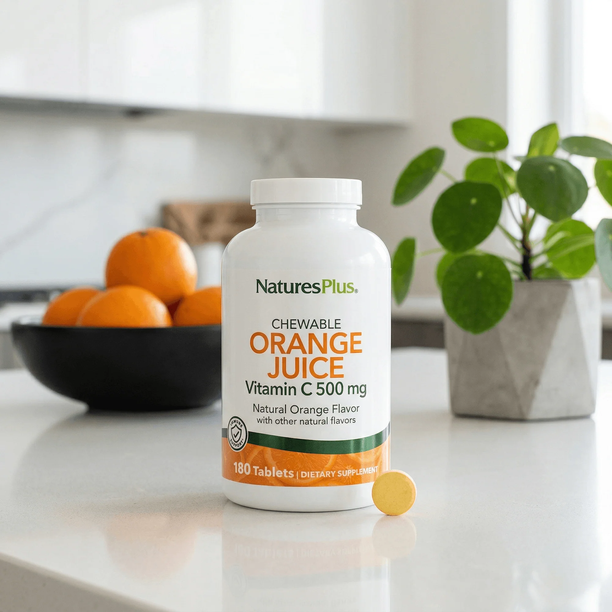 Orange Juice Vitamin C 500 mg Chewables - Image 5
