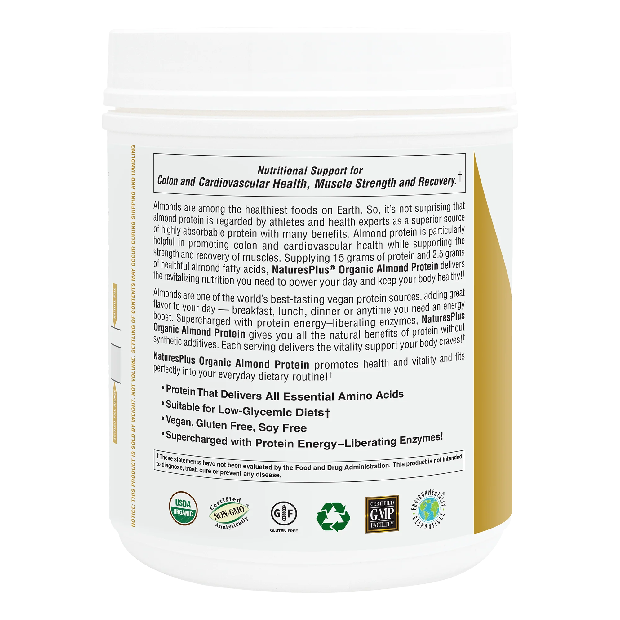 Organic Almond Protein - Image 3