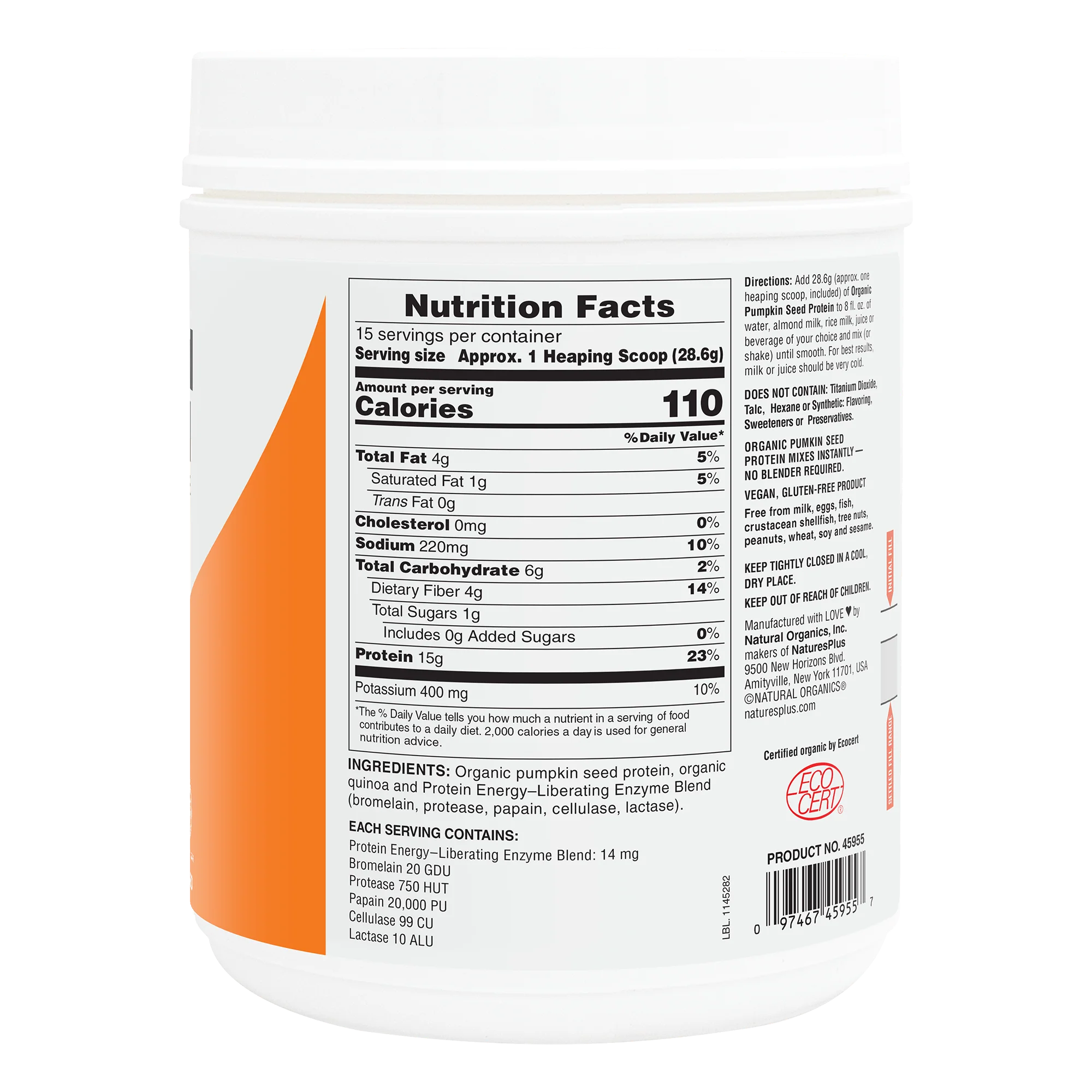 Organic Pumpkin Seed Protein - Image 2