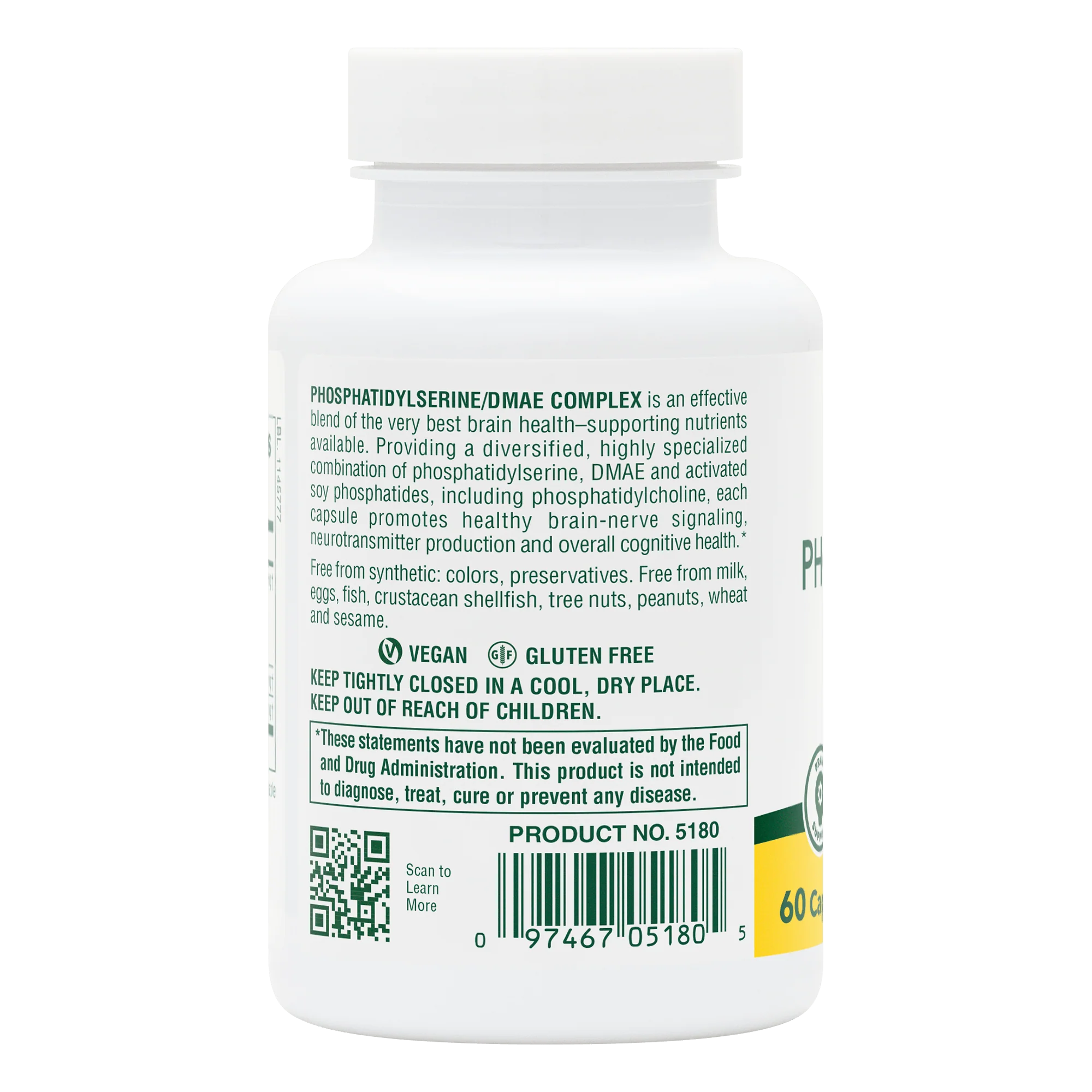 Phosphatidylserine/DMAE Complex Capsules - Image 3
