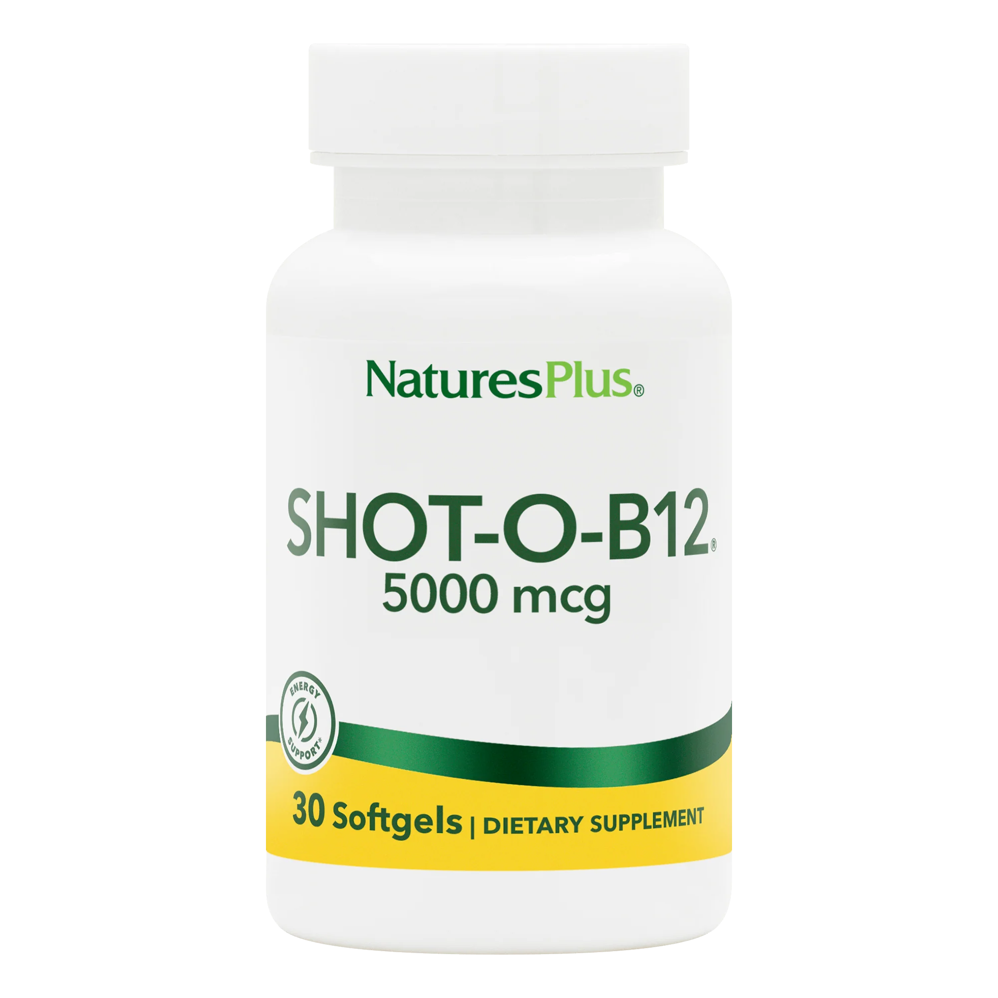Shot-O-B12® 5000 mcg Softgels