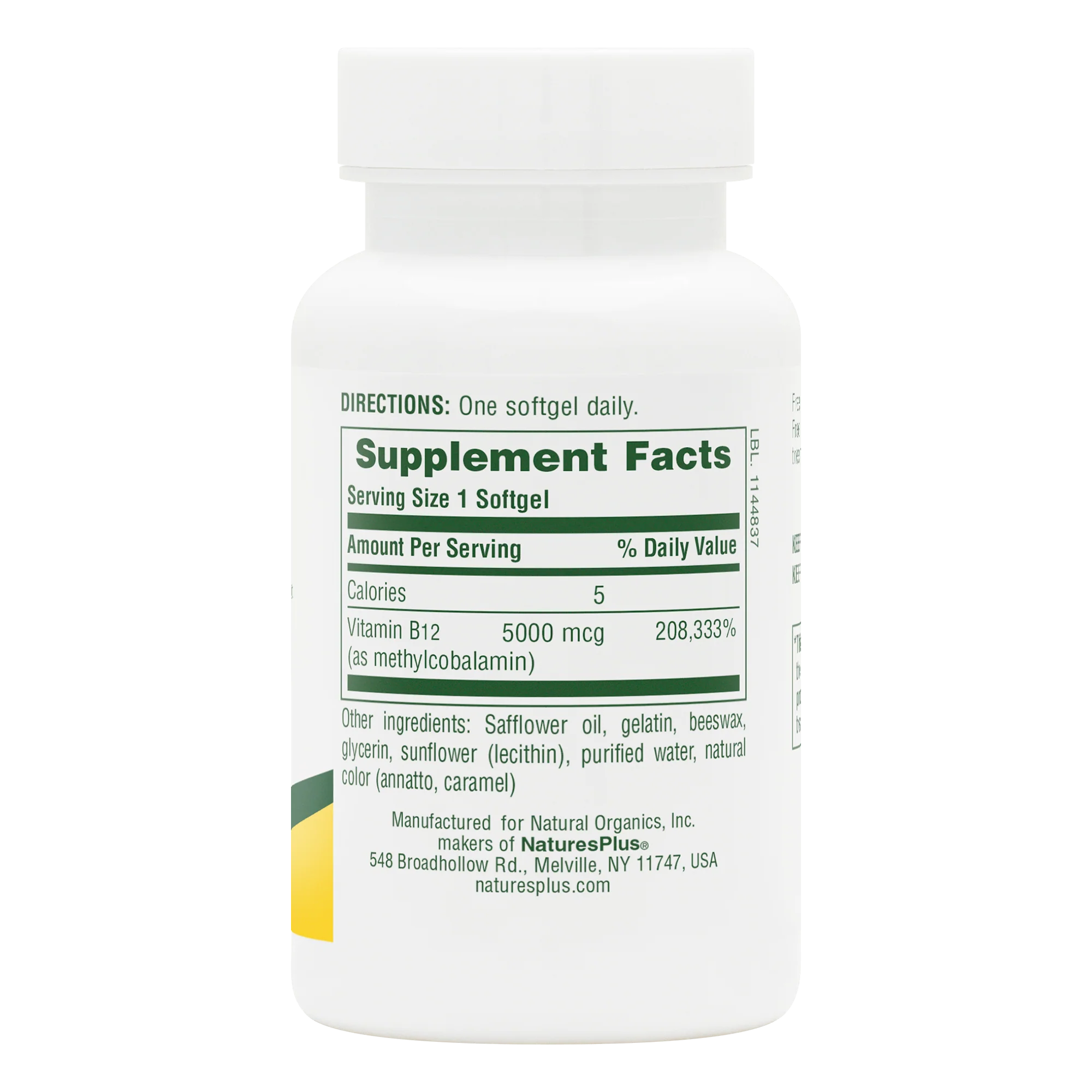 Shot-O-B12® 5000 mcg Softgels - Image 2