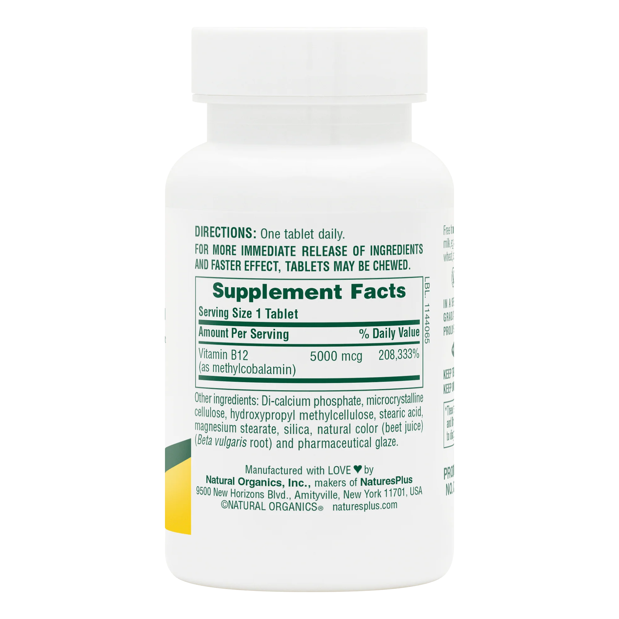 Shot-O-B12® 5000 mcg Sustained Release Tablets - Image 7