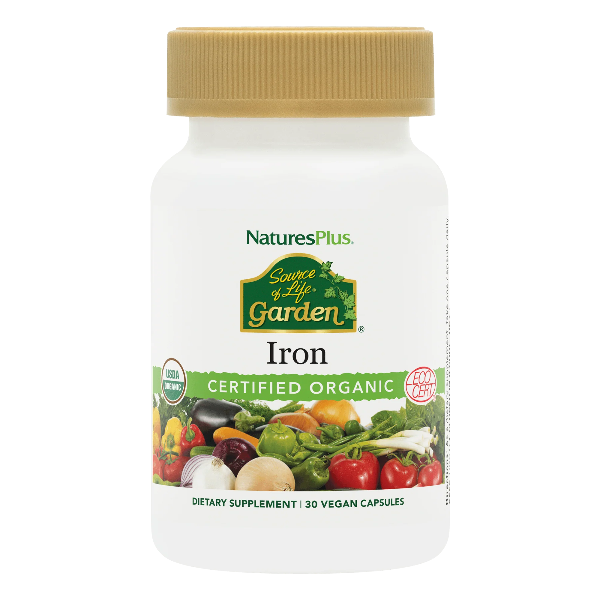 Source of Life® Garden Iron Capsules