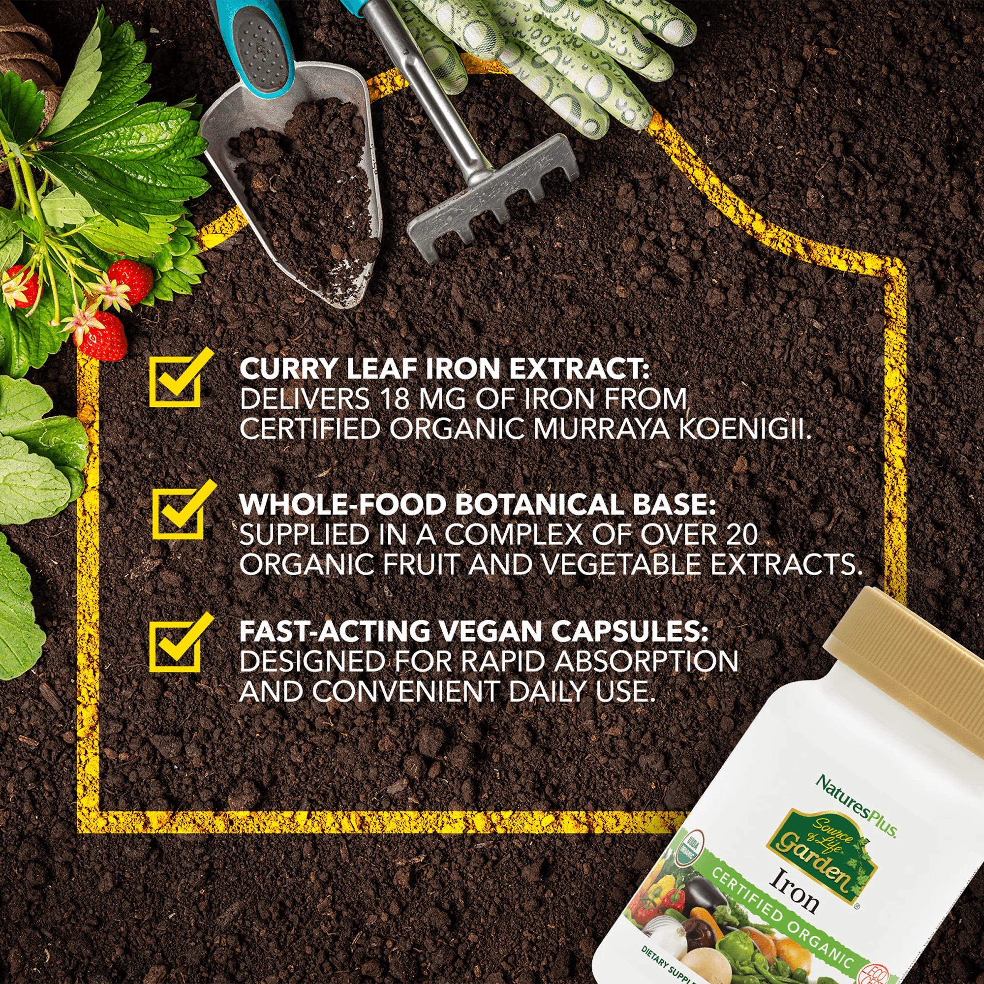Source of Life® Garden Iron Capsules - Image 4