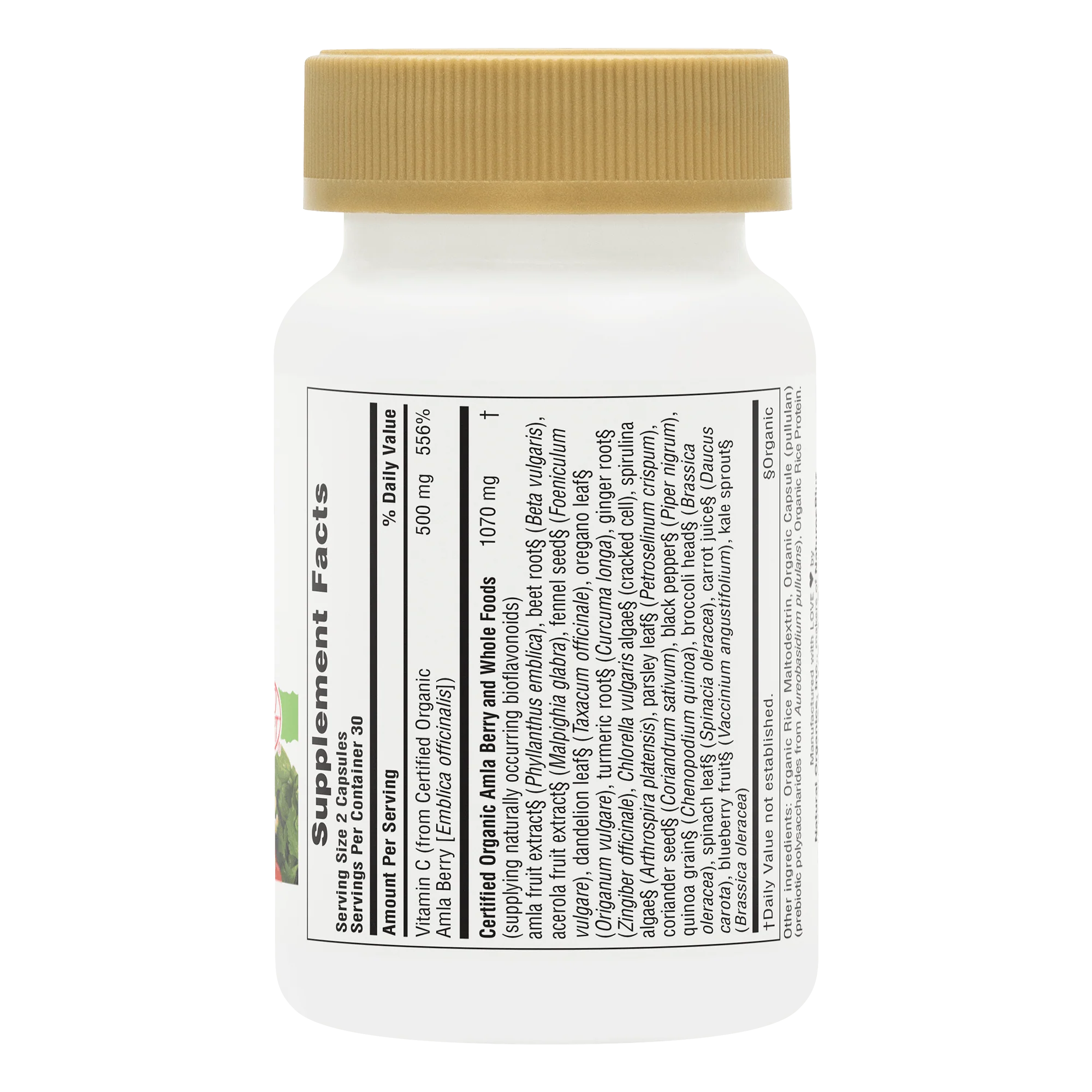 Source of Life® Garden Vitamin C 500 mg Capsules - Image 2