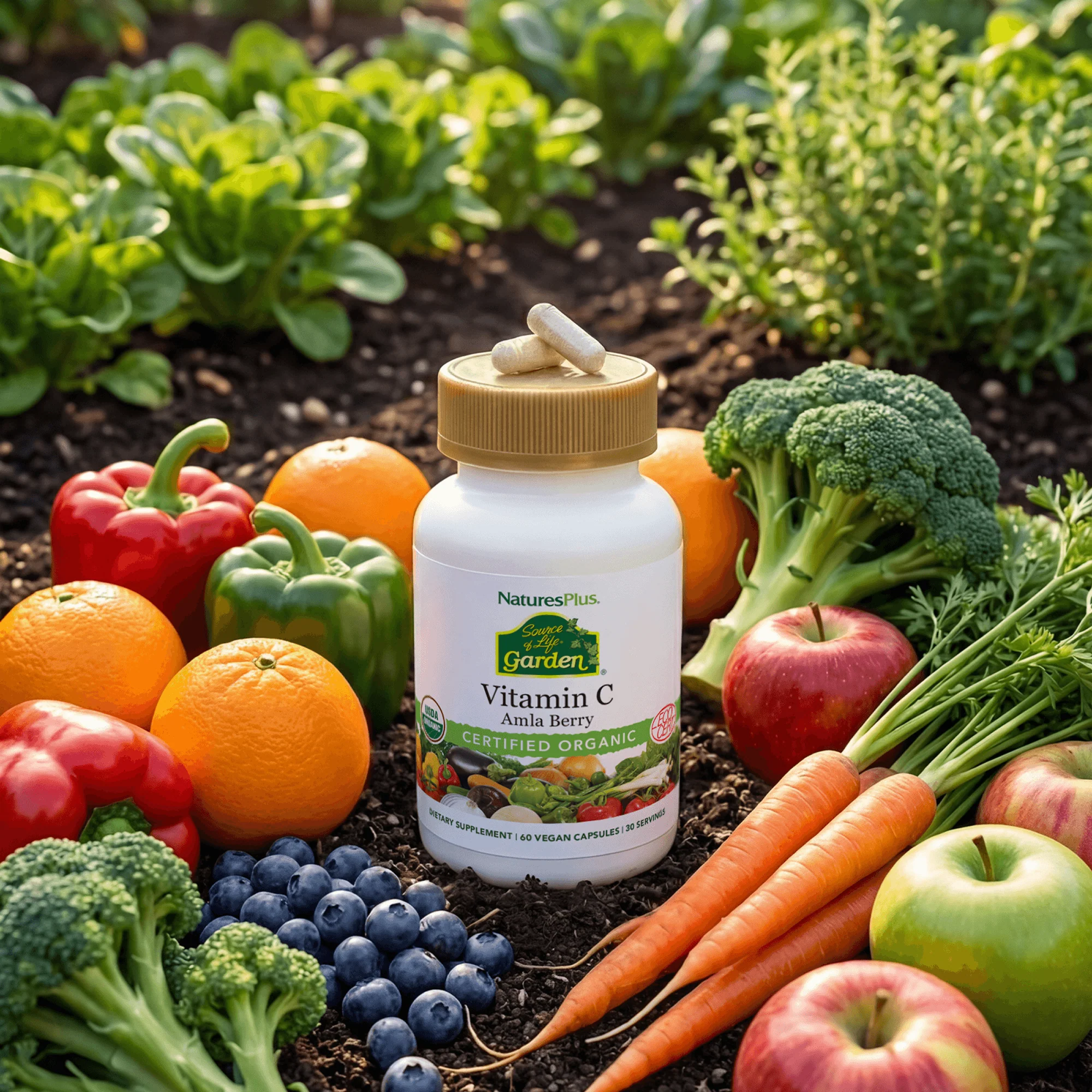 Source of Life® Garden Vitamin C 500 mg Capsules - Image 5