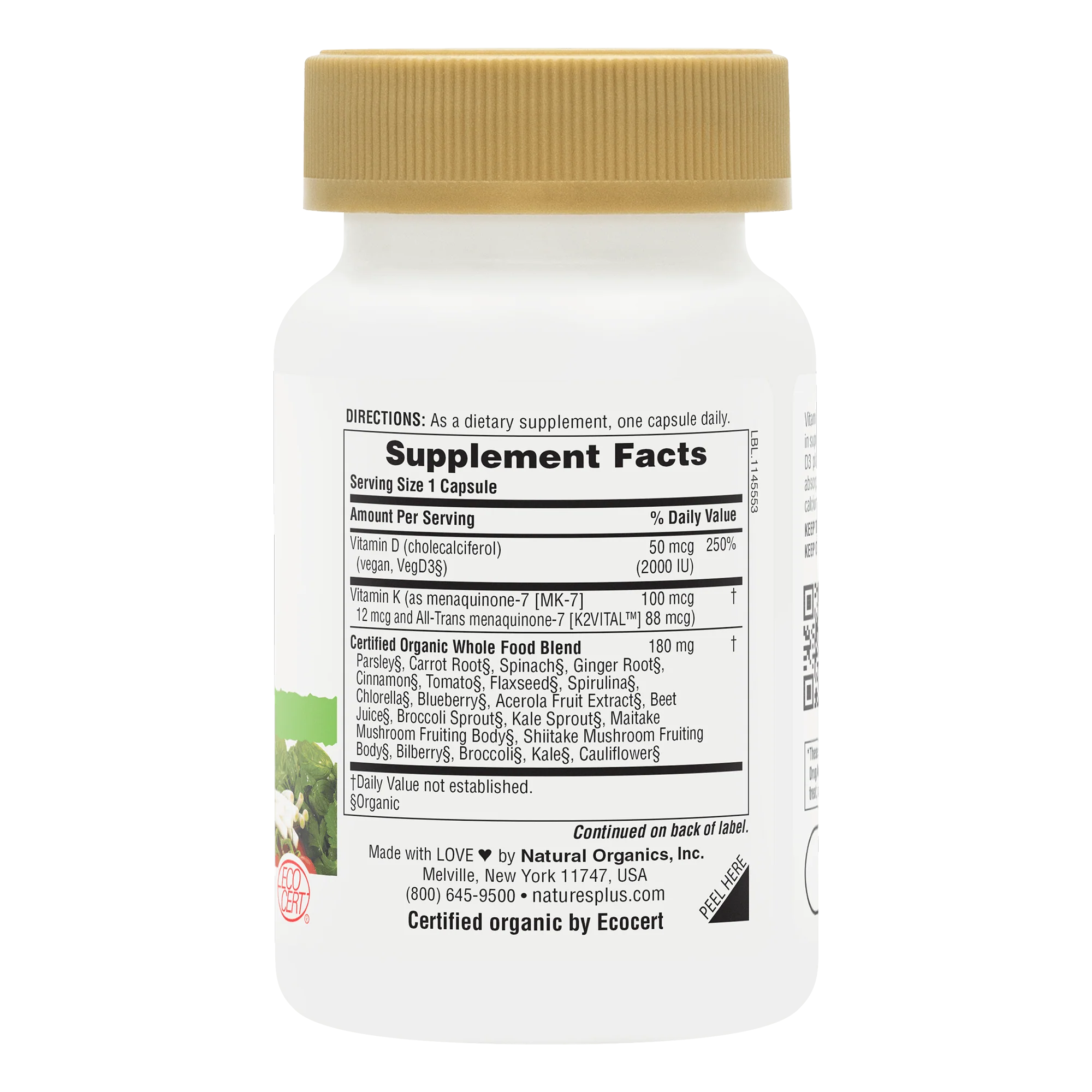Source of Life Garden Vitamins D3 & K2 - Image 2