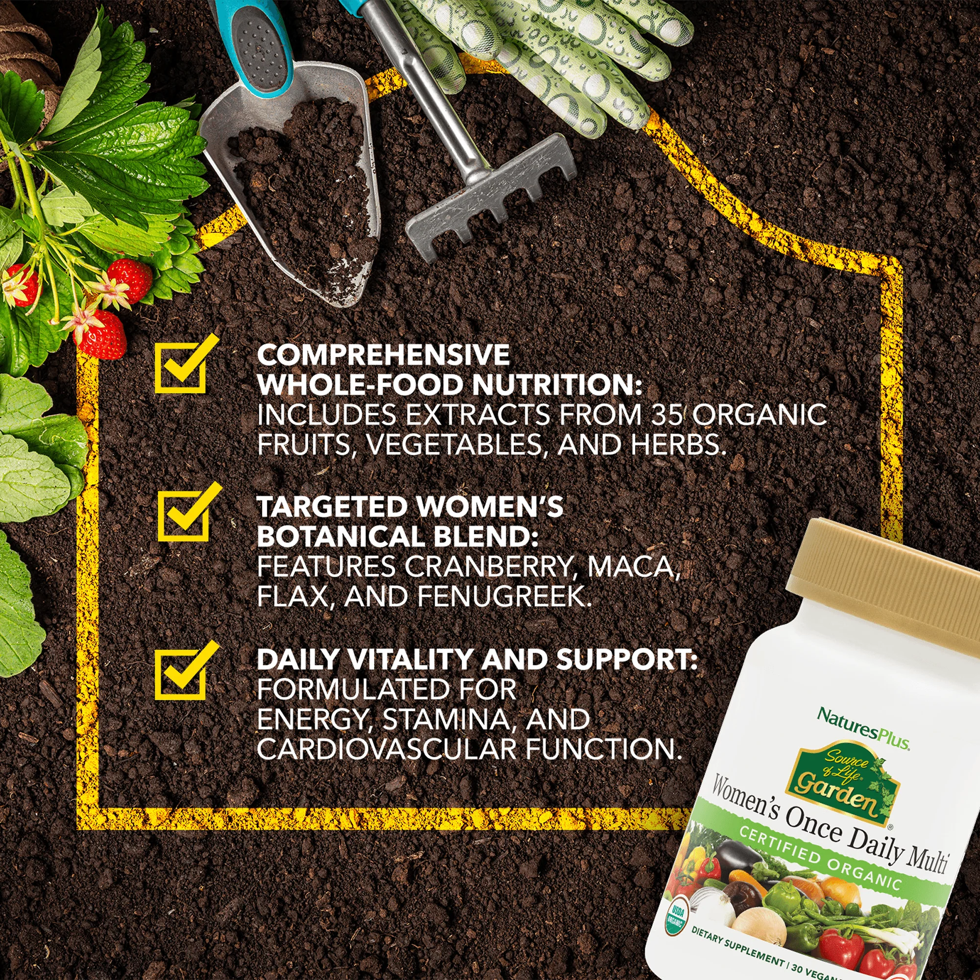 Source of Life® Garden Women’s Once Daily Multivitamin Tablets - Image 4