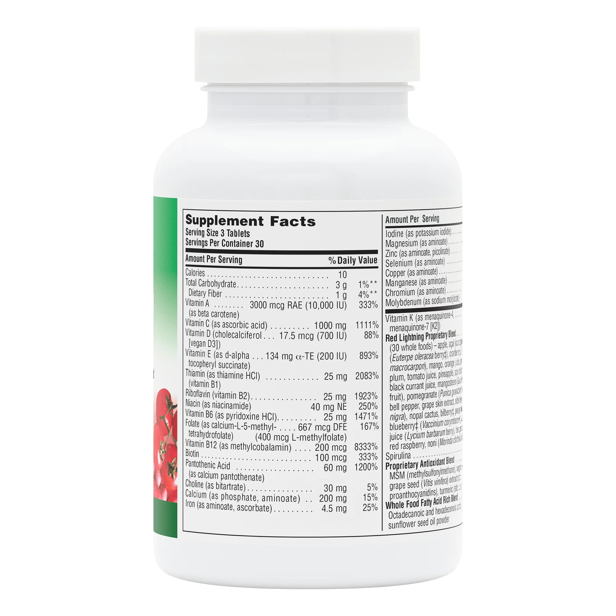 Source of Life® GREEN AND RED Multivitamin Bi-Layered Tablets - Image 2
