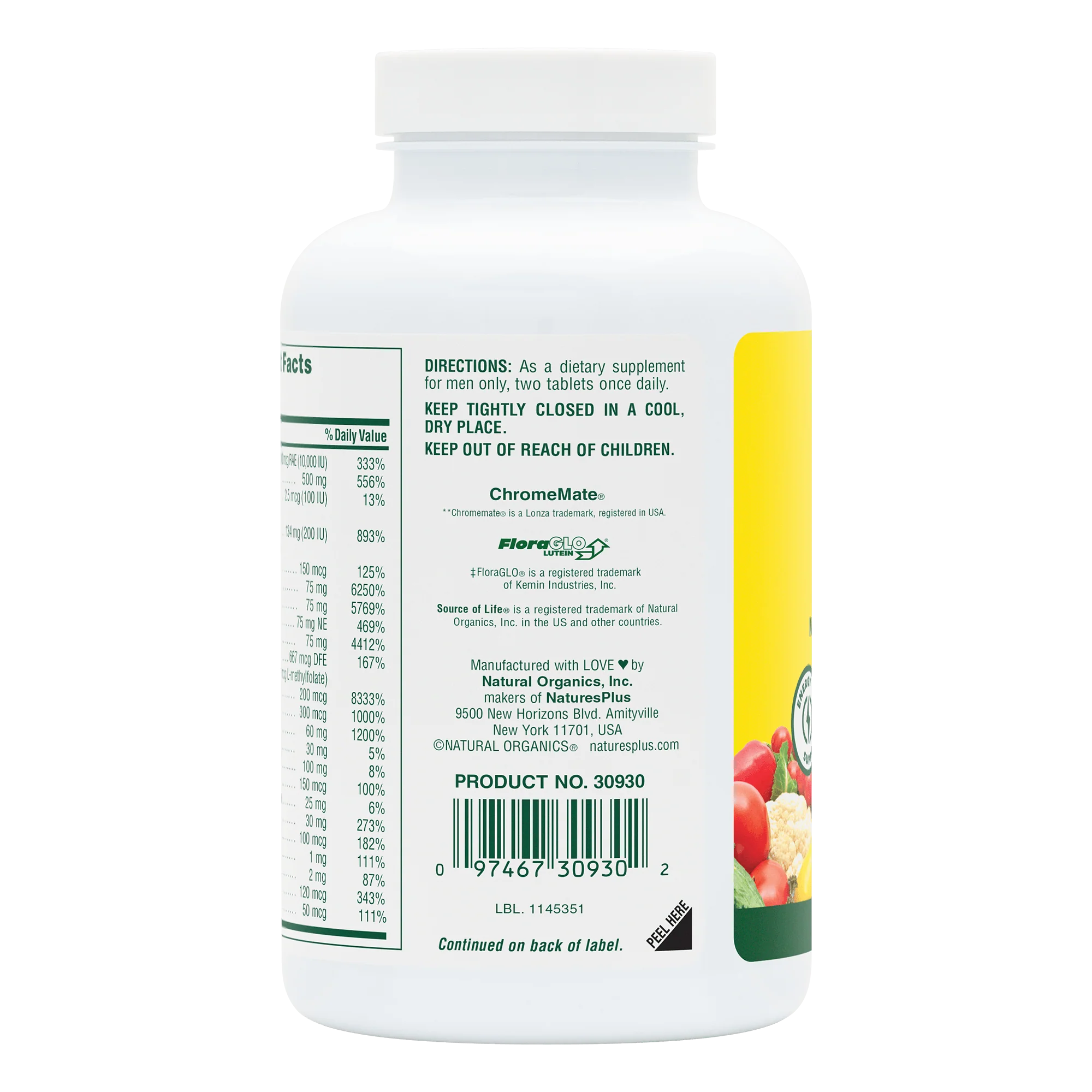 Source of Life® Men Multivitamin Tablets - Image 6