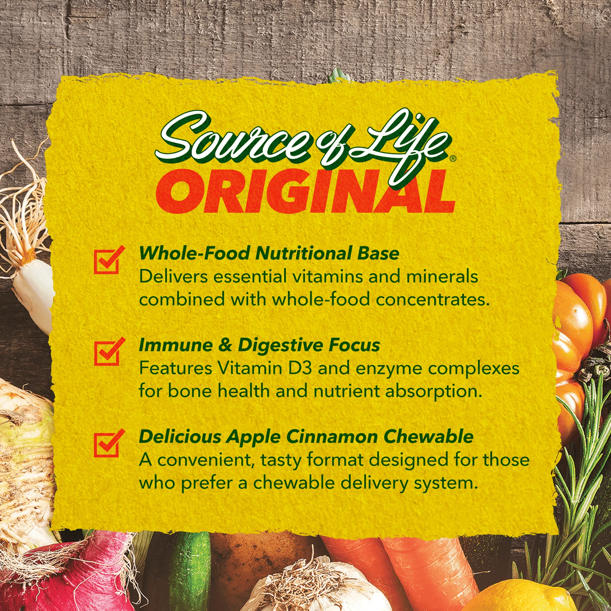 Source of Life® Multivitamin Adult Chewables - Image 4