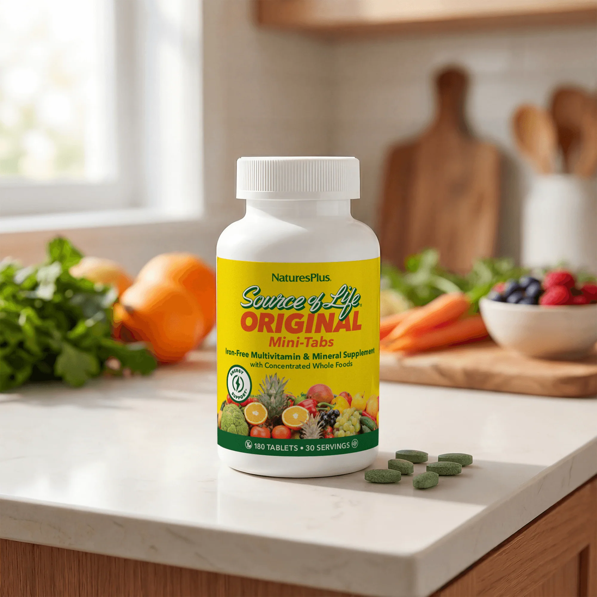 Source of Life® Multivitamin No-Iron Mini-Tabs - Image 5