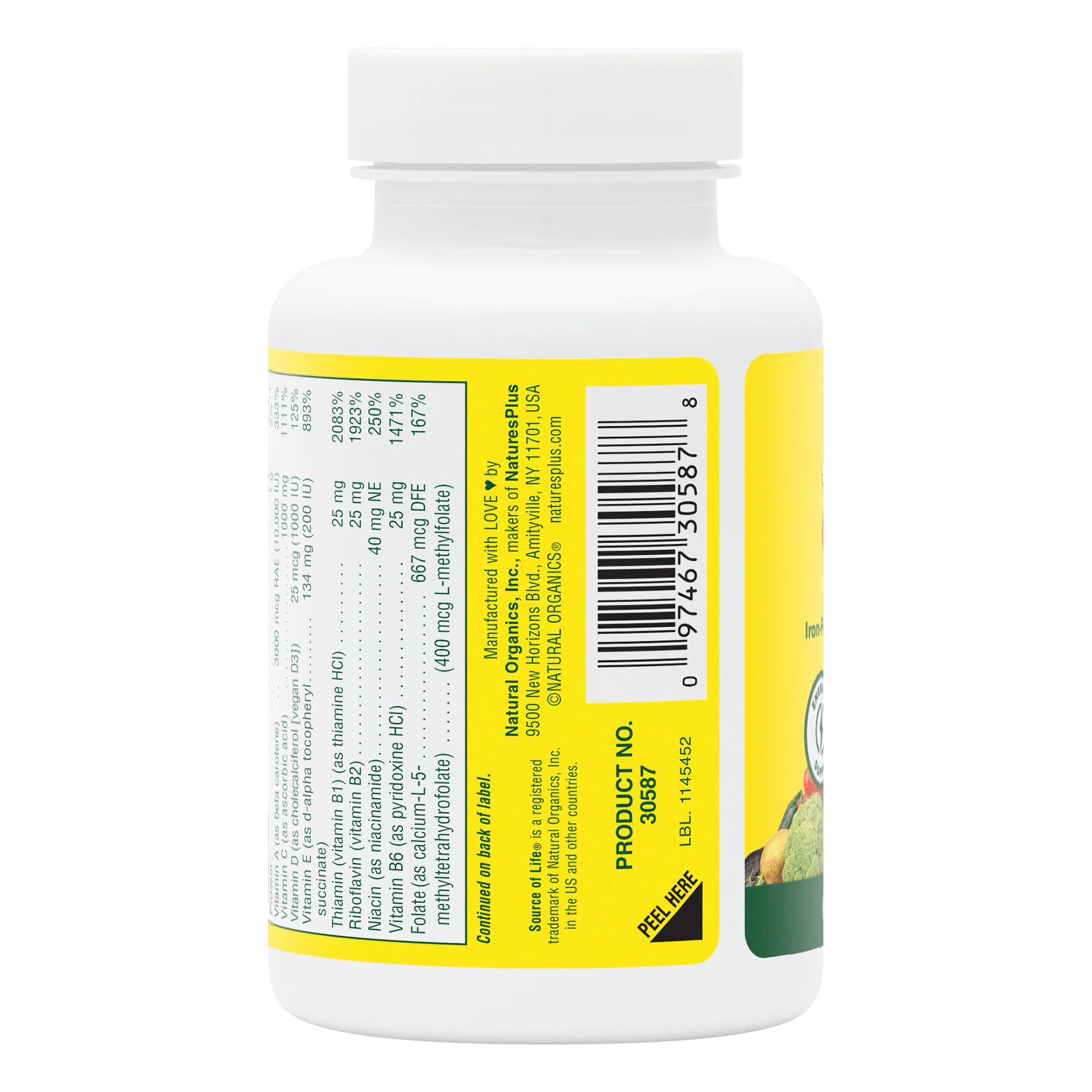 Source of Life® Multivitamin No-Iron Mini-Tabs - Image 8