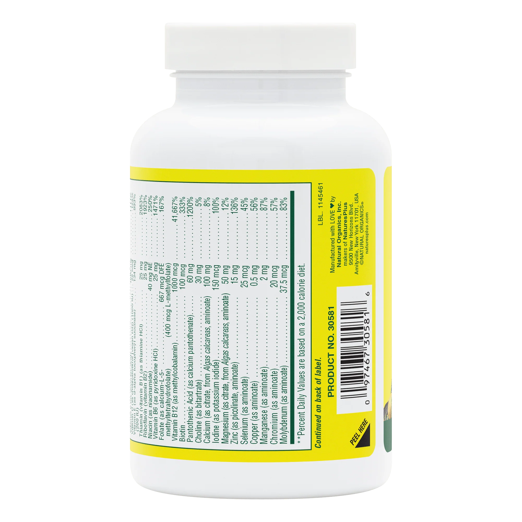 Source of Life® No-Iron Multivitamin Tablets - Image 3