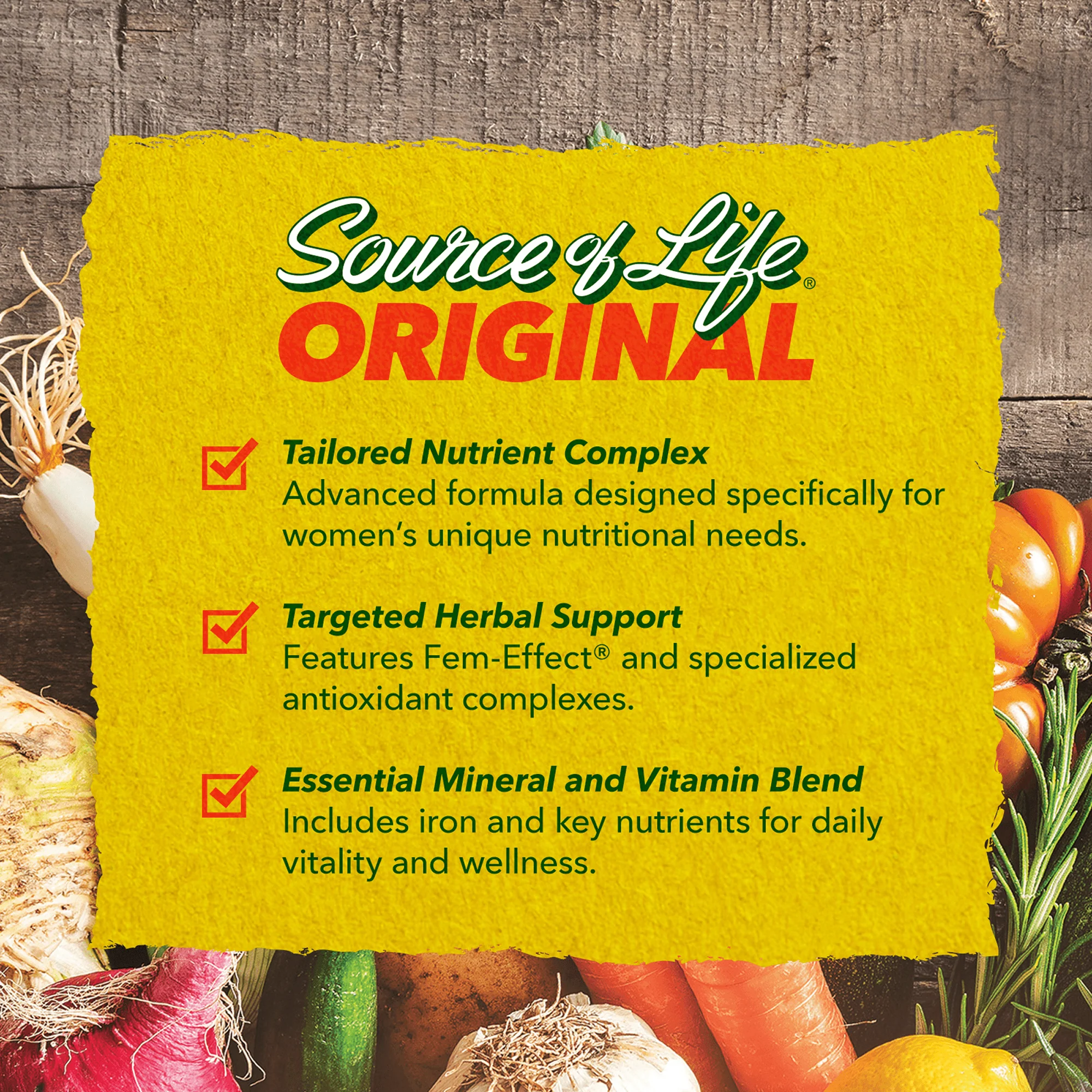 Source of Life® Women Multivitamin Tablets - Image 7
