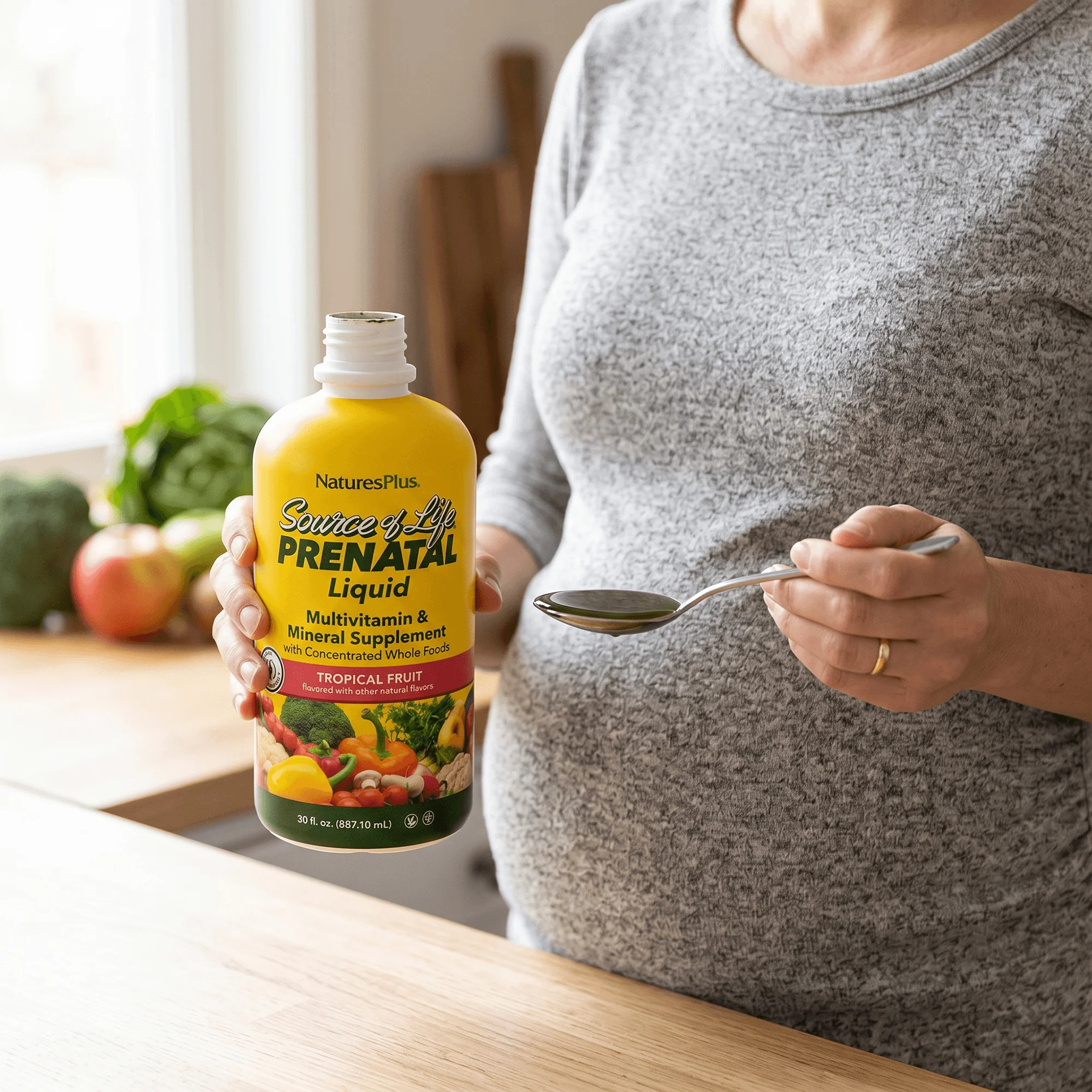Source of Life® Prenatal Multivitamin Liquid - Image 5