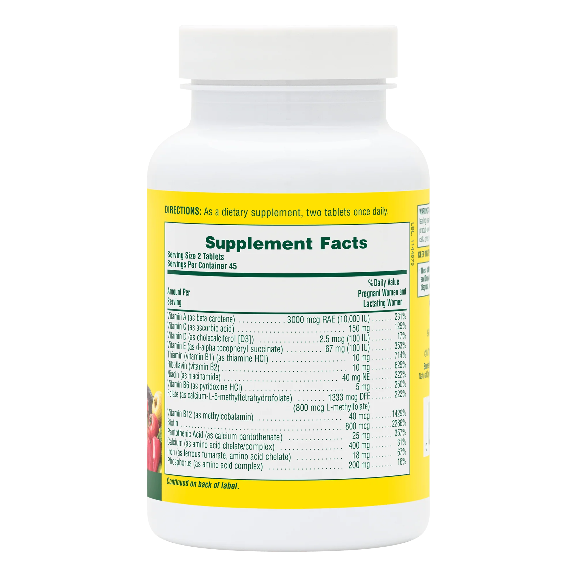 Source of Life® Prenatal Multivitamin Tablets - Image 2