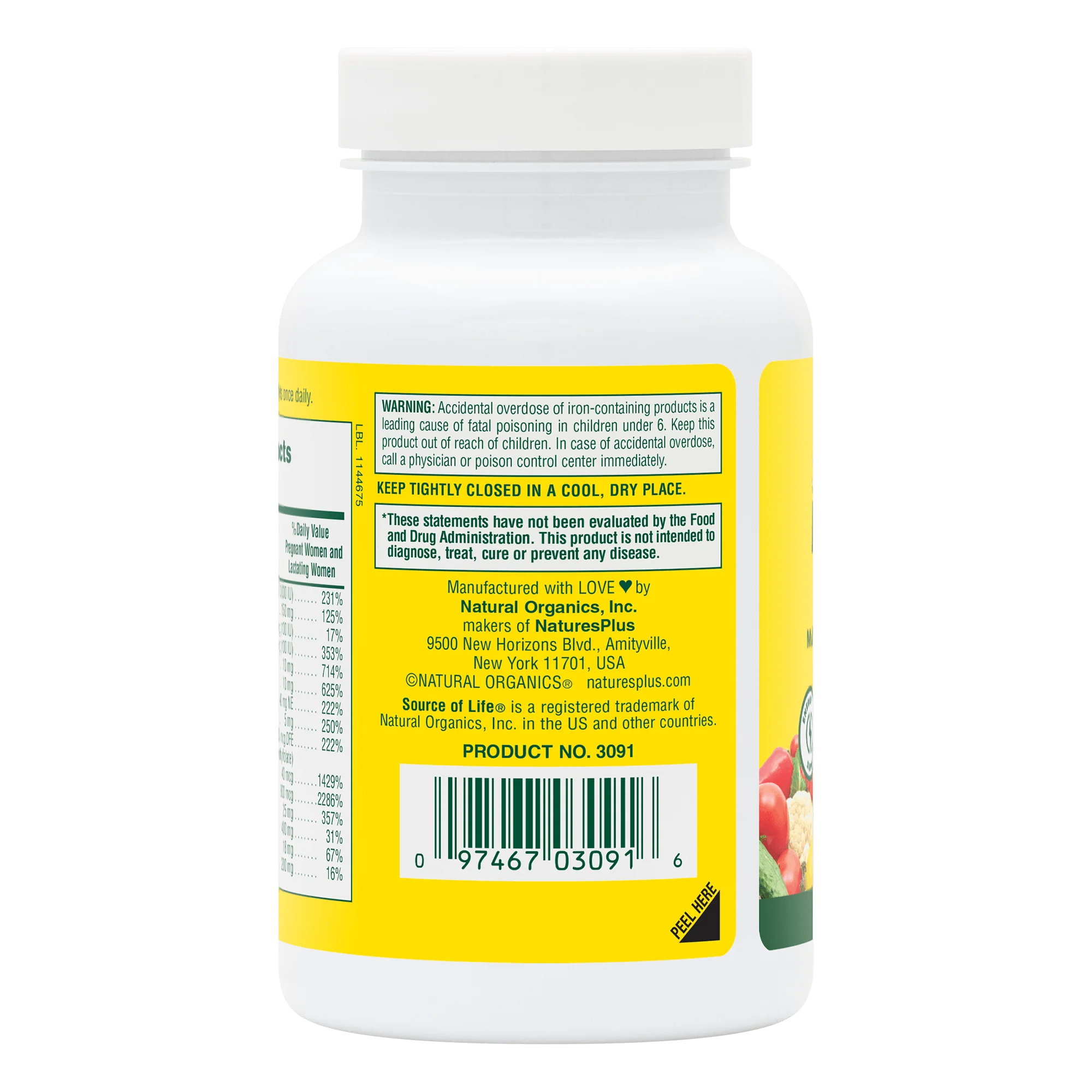 Source of Life® Prenatal Multivitamin Tablets - Image 3