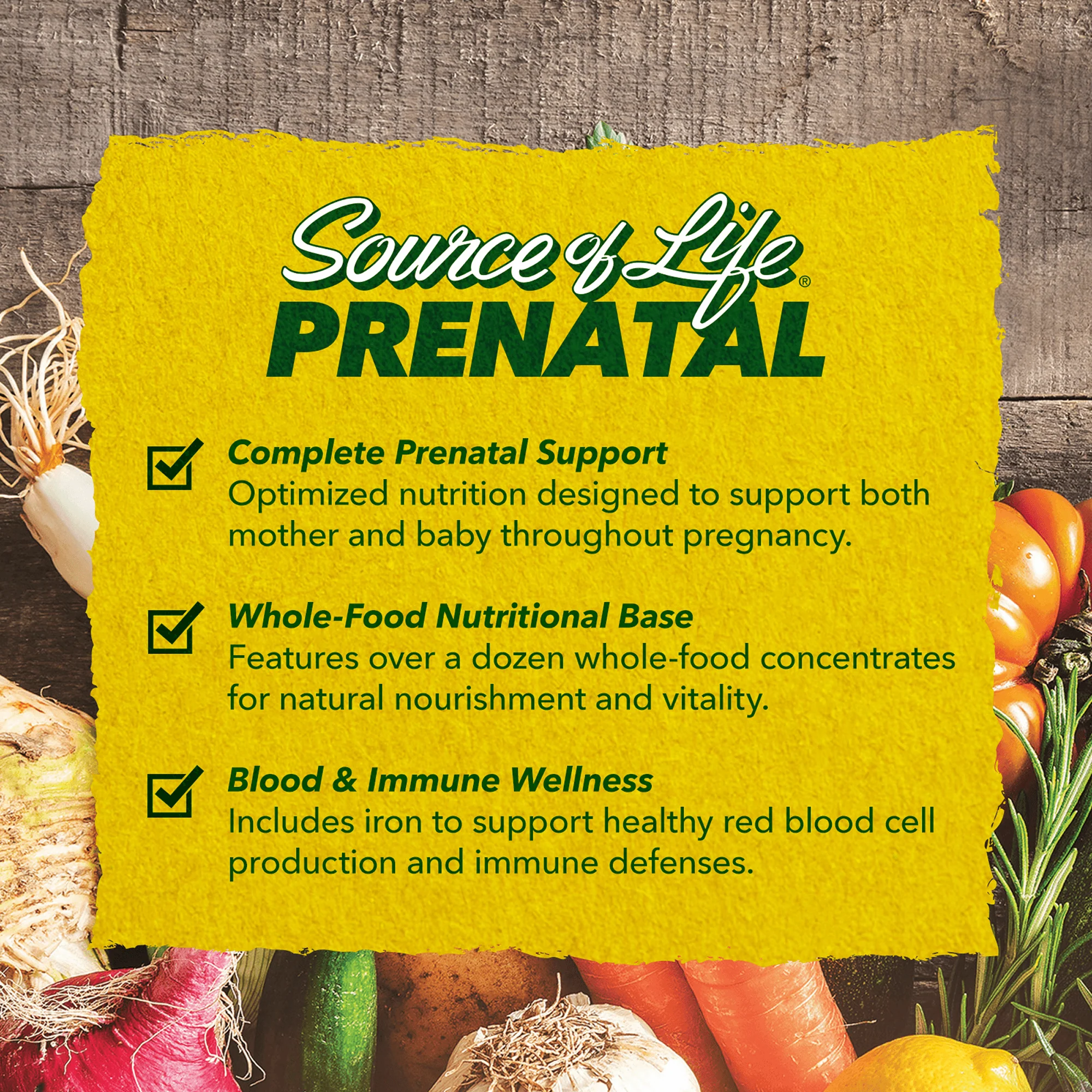 Source of Life® Prenatal Multivitamin Tablets - Image 4