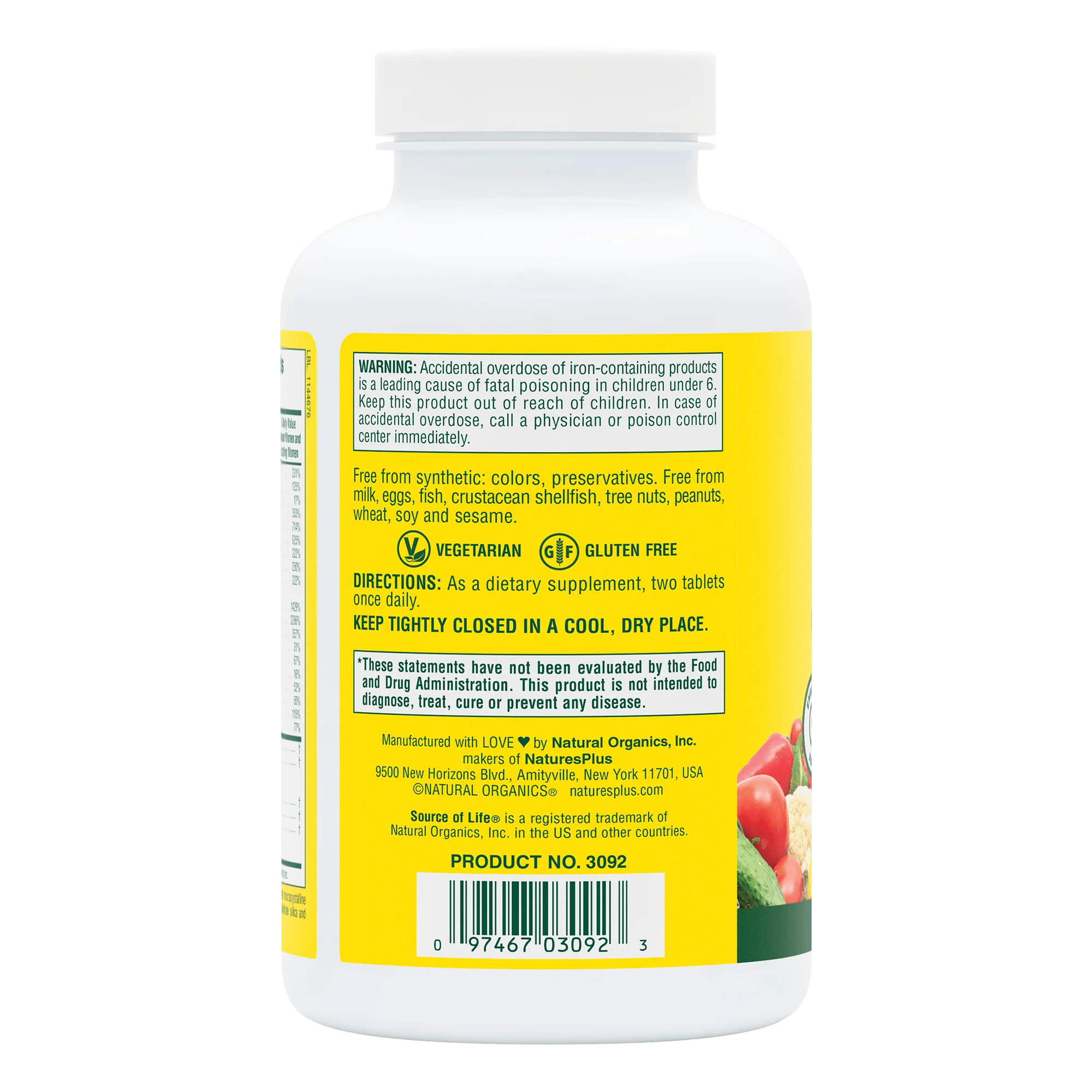 Source of Life® Prenatal Multivitamin Tablets - Image 8