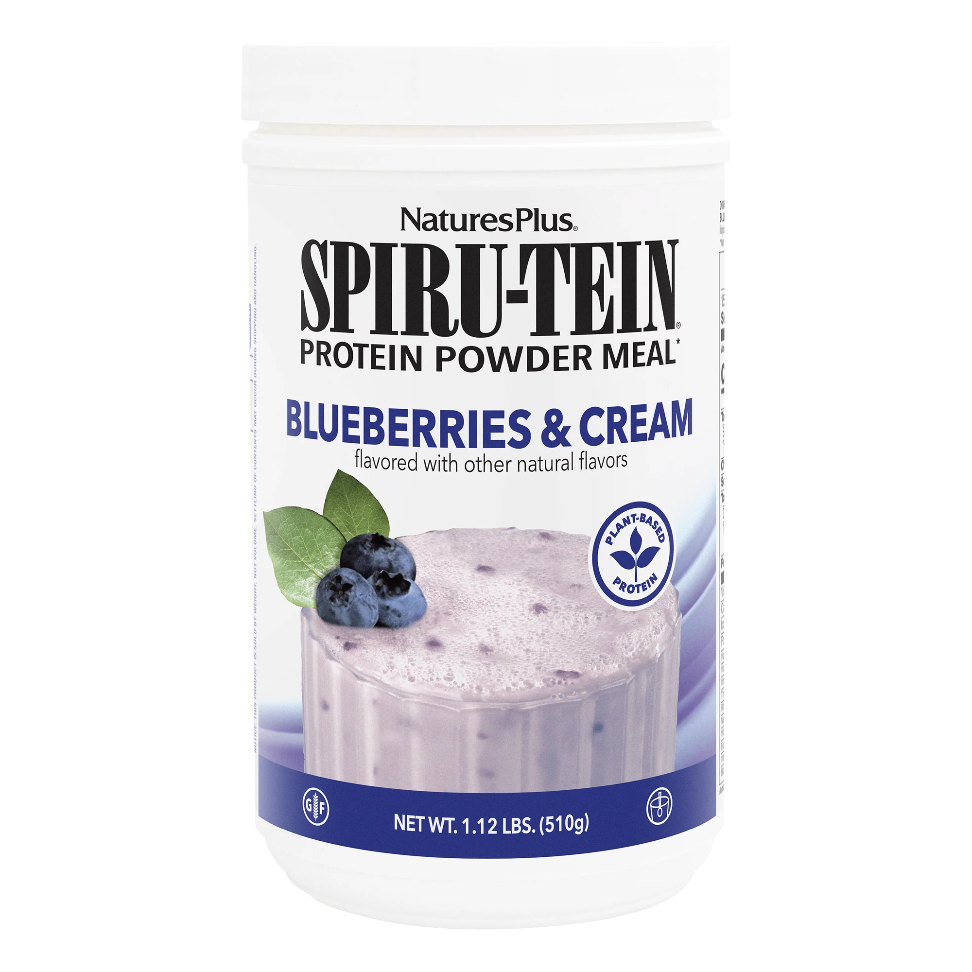 SPIRU-TEIN® Protein Powder Meal** - Blueberries & Cream