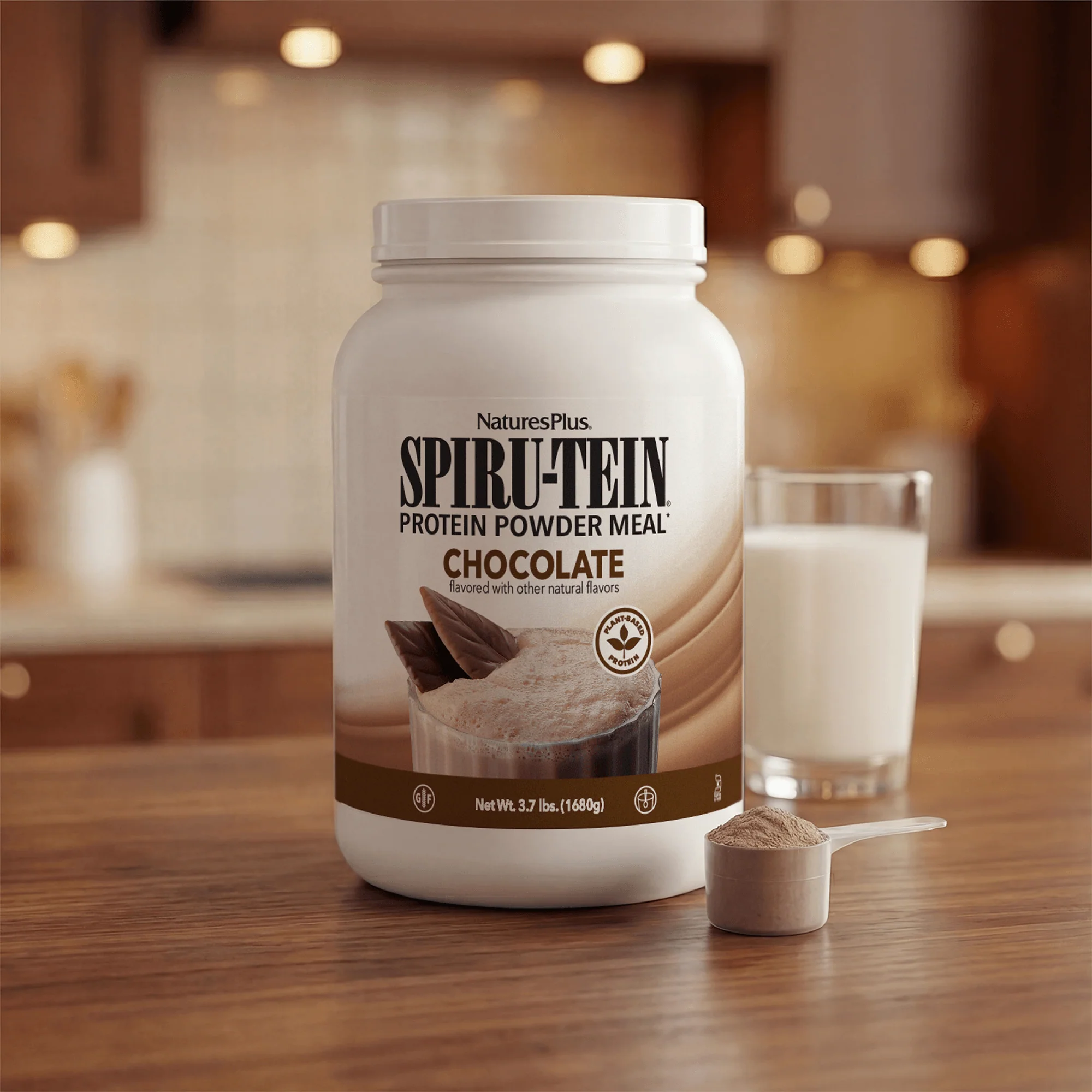SPIRU-TEIN® Protein Powder Meal** - Chocolate - Image 15