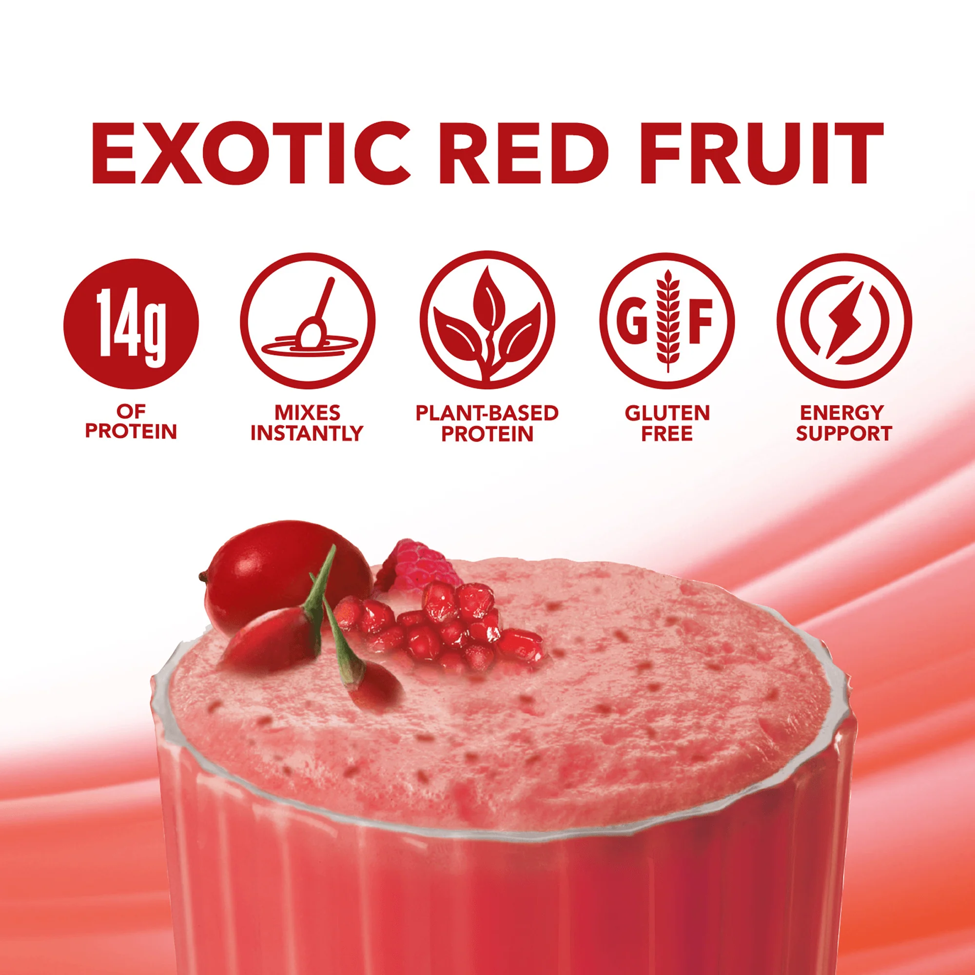 SPIRU-TEIN® Protein Powder Meal** - Exotic Red Fruit - Image 4